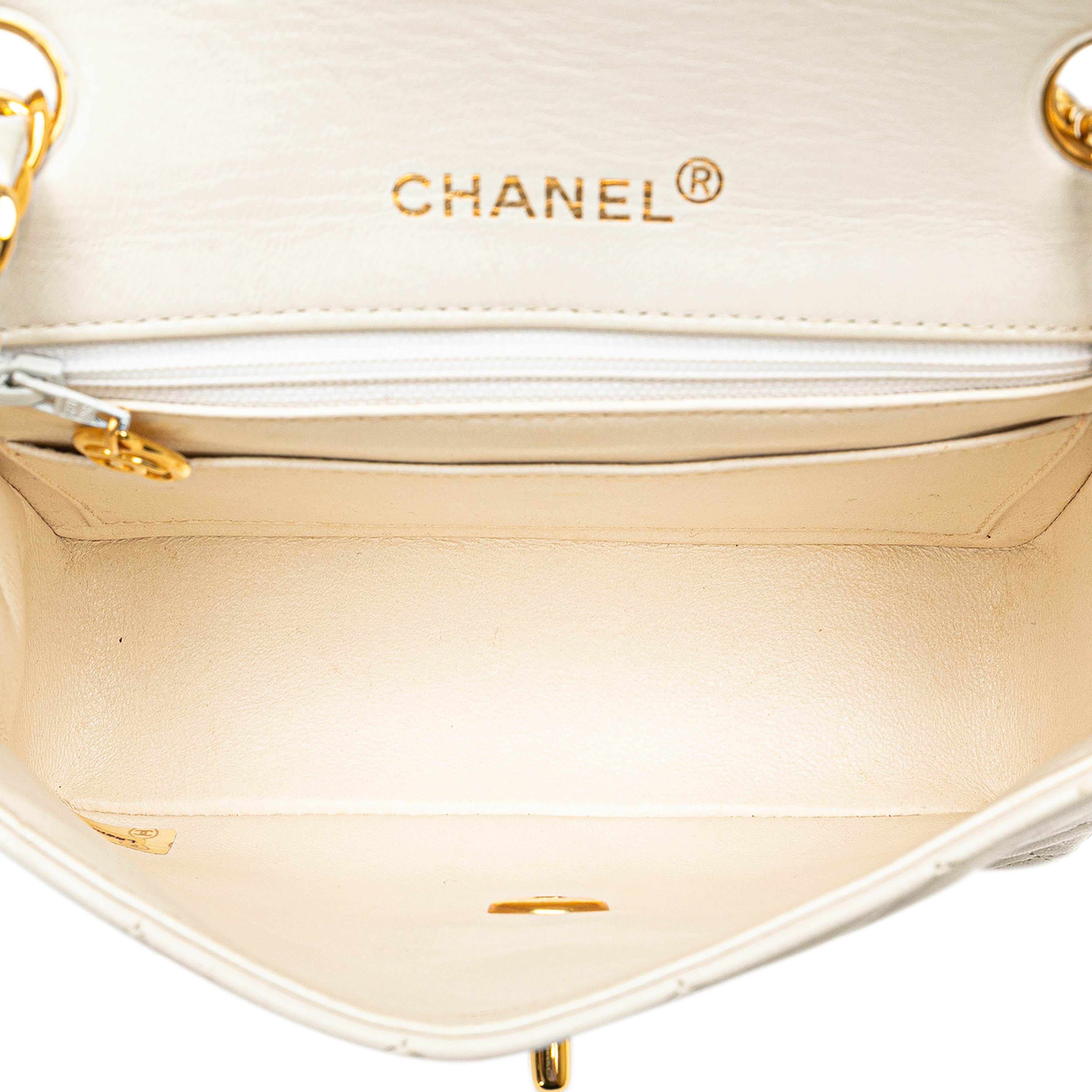 Chanel Mini Square Classic Lambskin Single Flap