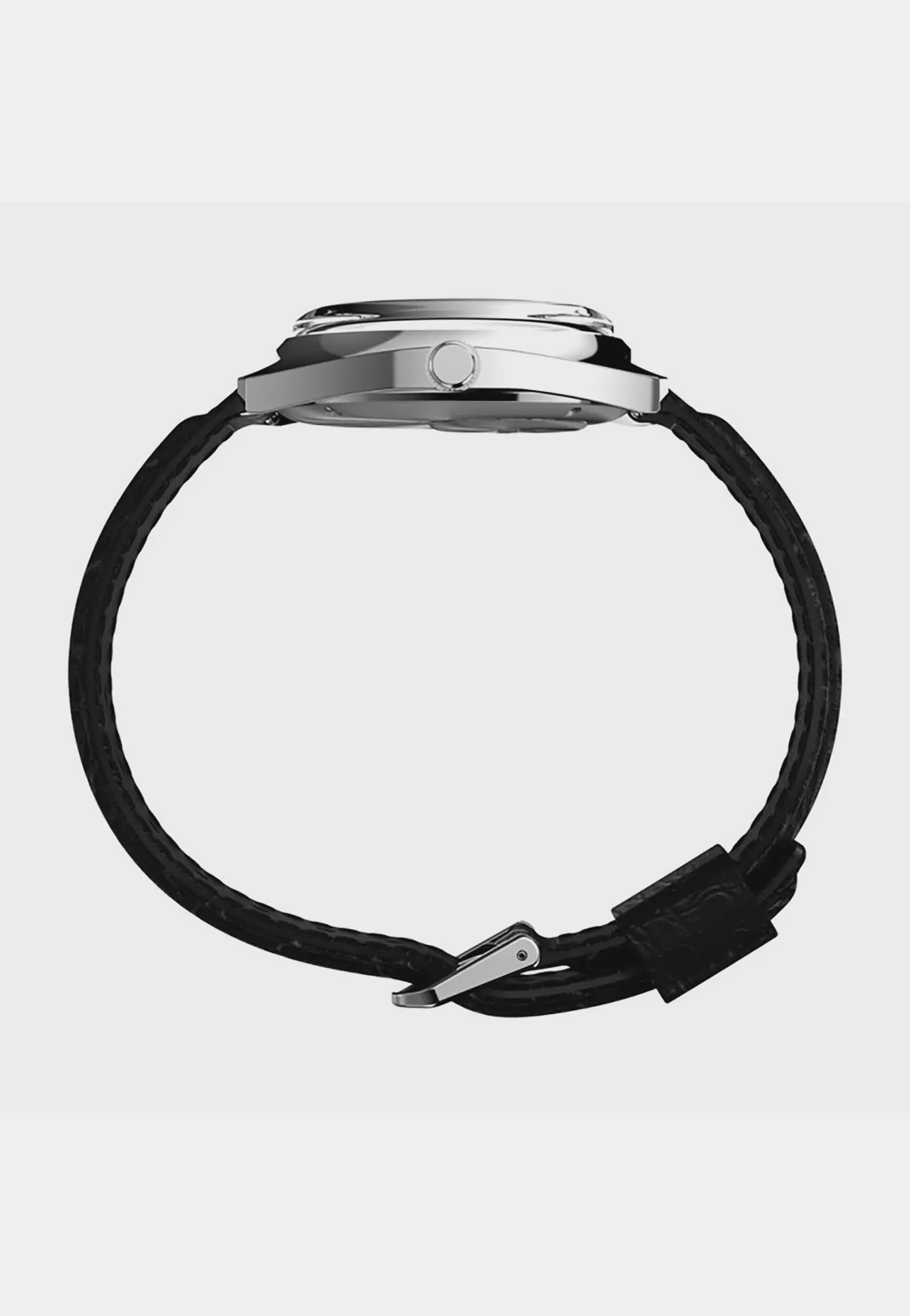 Timex Q Timex 1978 Herrklocka Grn/stl, Lderrem - Tw2w44700, från Timex, i färgen 1. Klicka för att öppna bilden i stort format