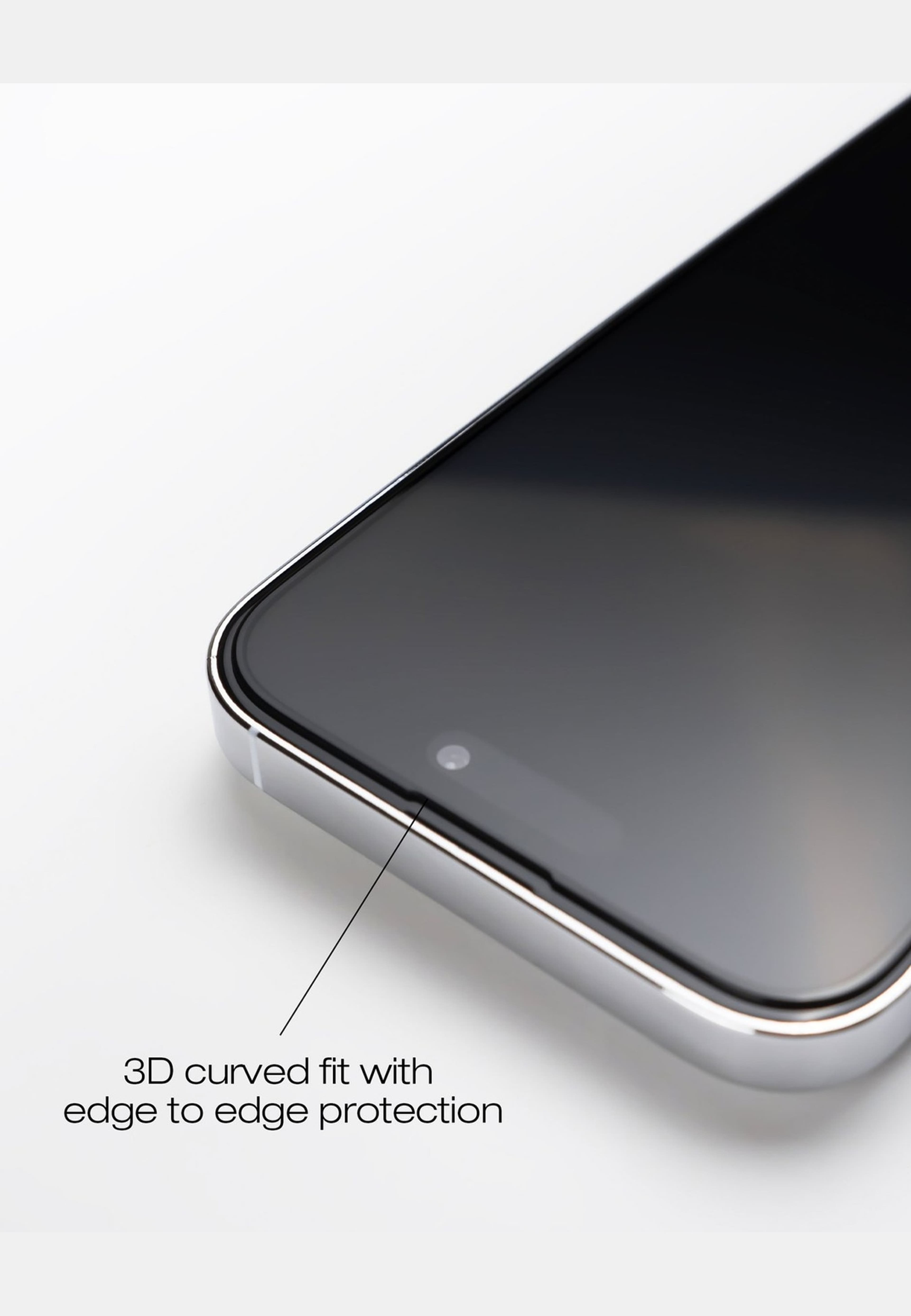 Ideal Full Coverage Anti Glare Glass Iphone, från Ideal Of Sweden, i färgen clear. Klicka för att öppna bilden i stort format