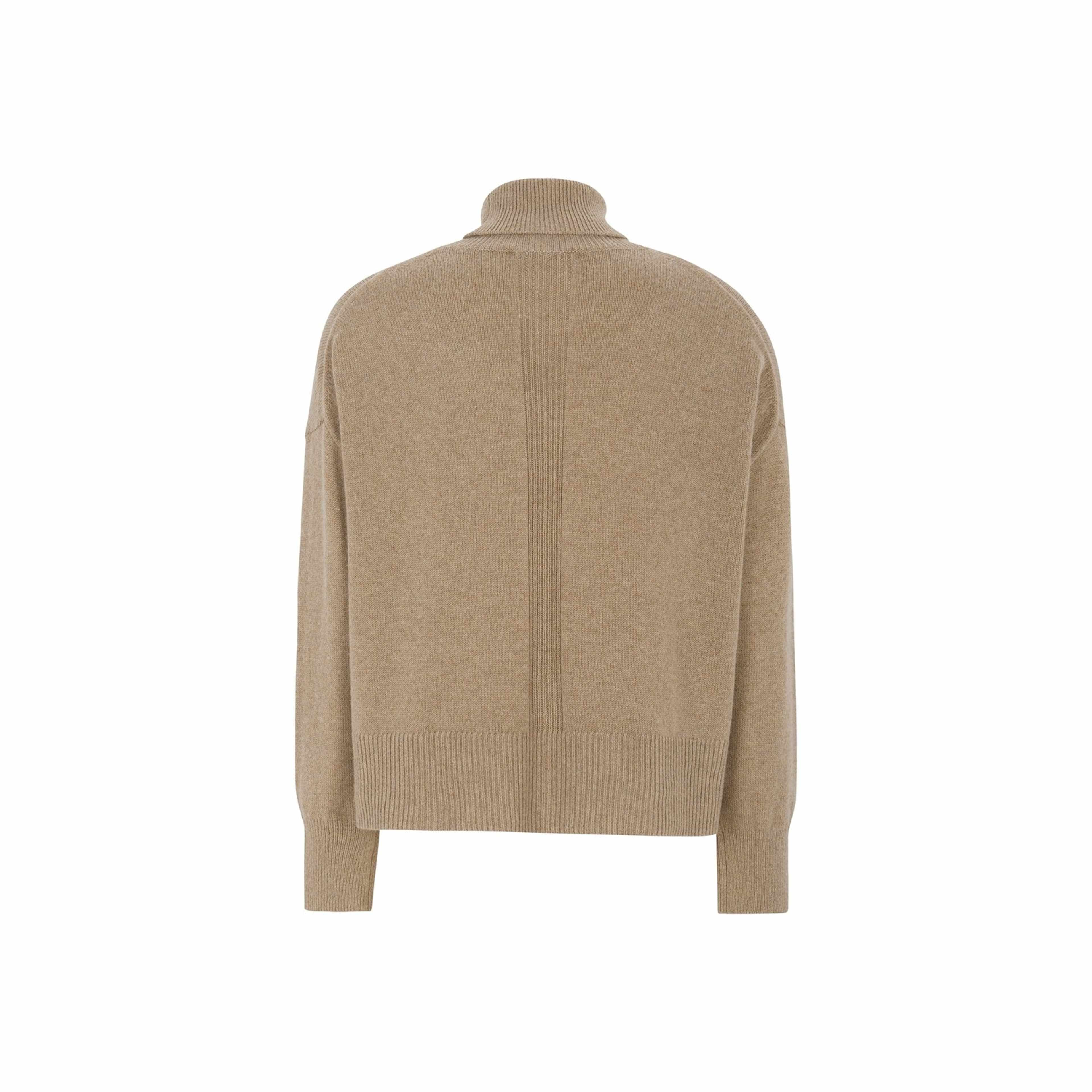 Srluni Rollneck Knit - Oatmeal Melange