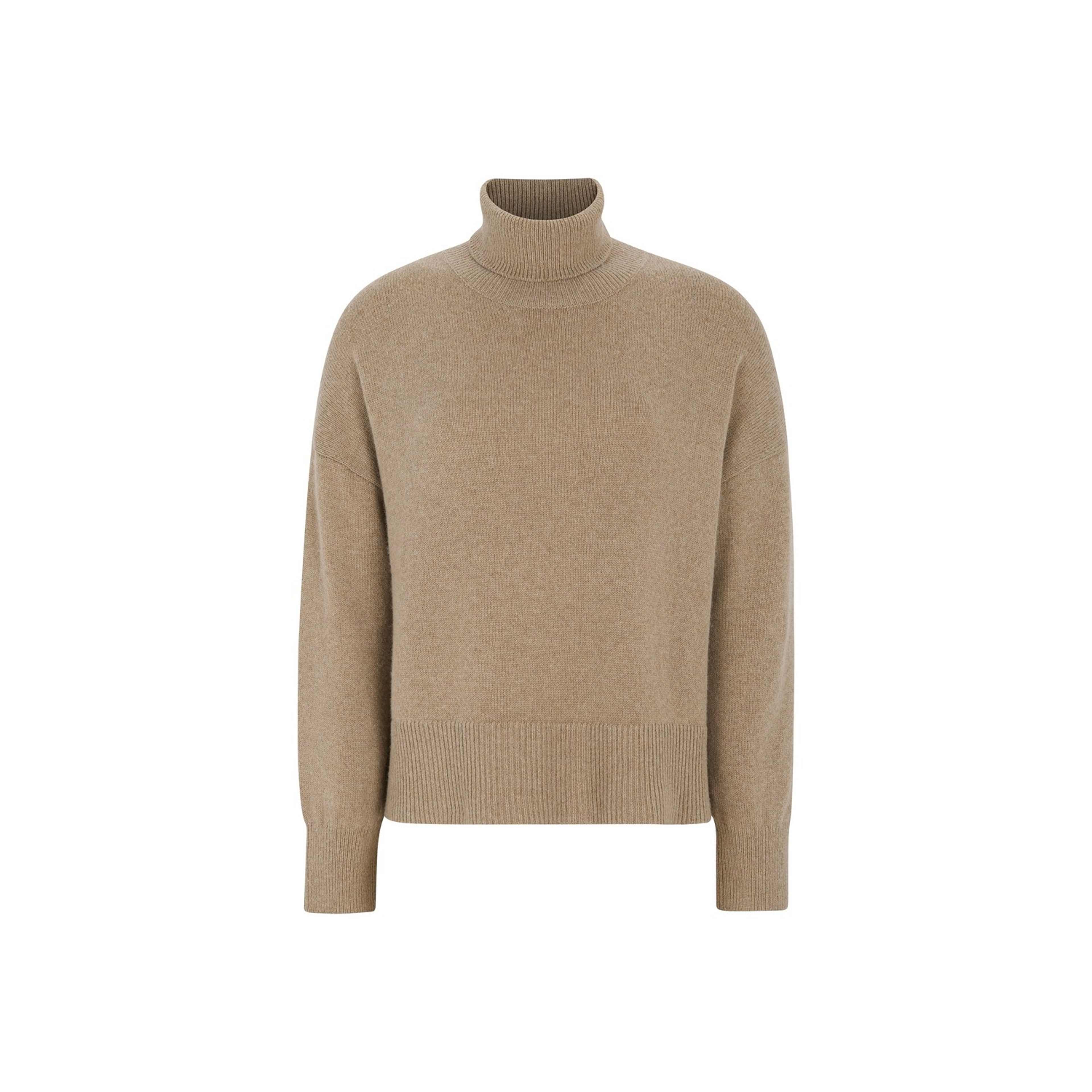 Srluni Rollneck Knit - Oatmeal Melange