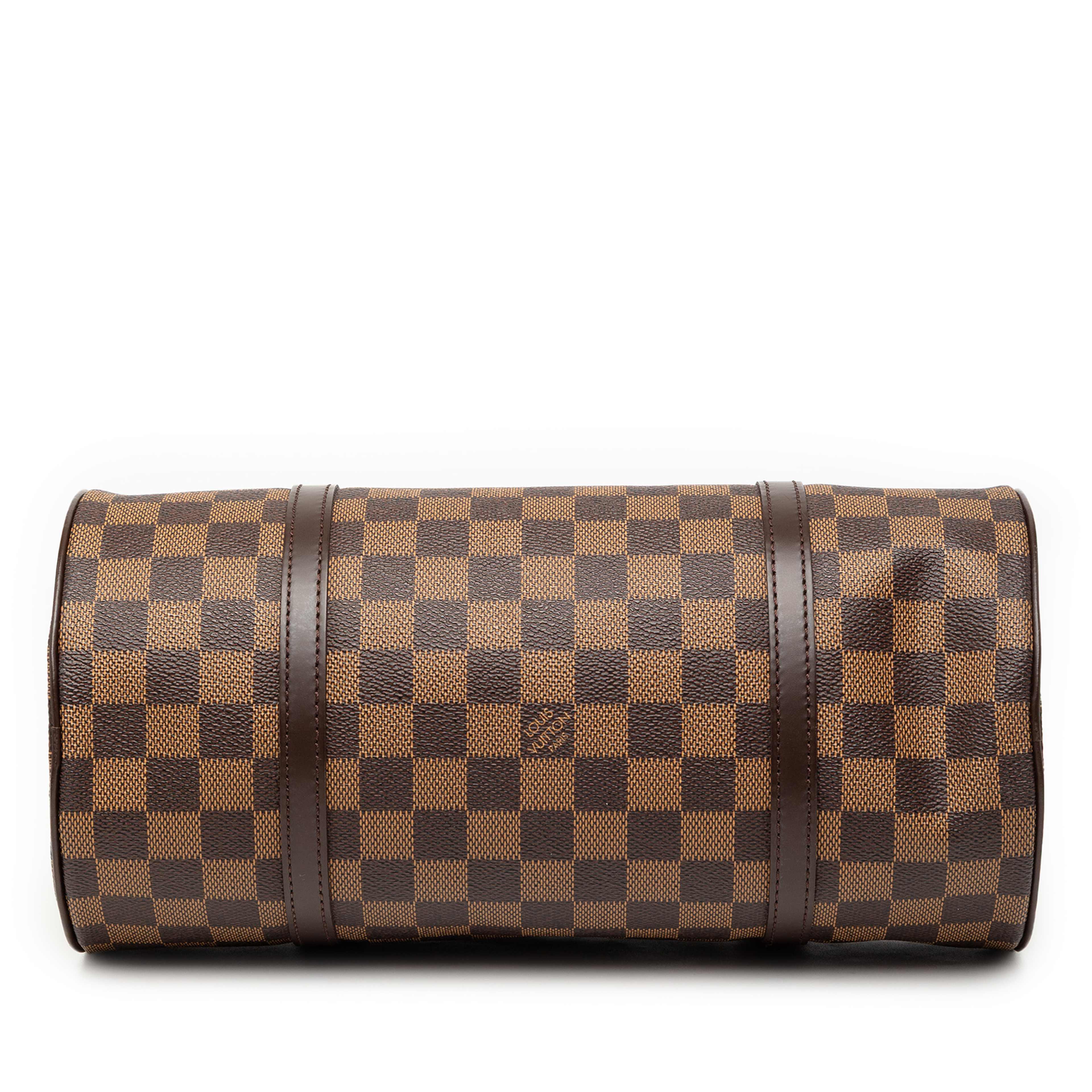 Louis Vuitton Damier Ebene Papillon 30, från Luxclusif, i färgen brown. Klicka för att öppna bilden i stort format