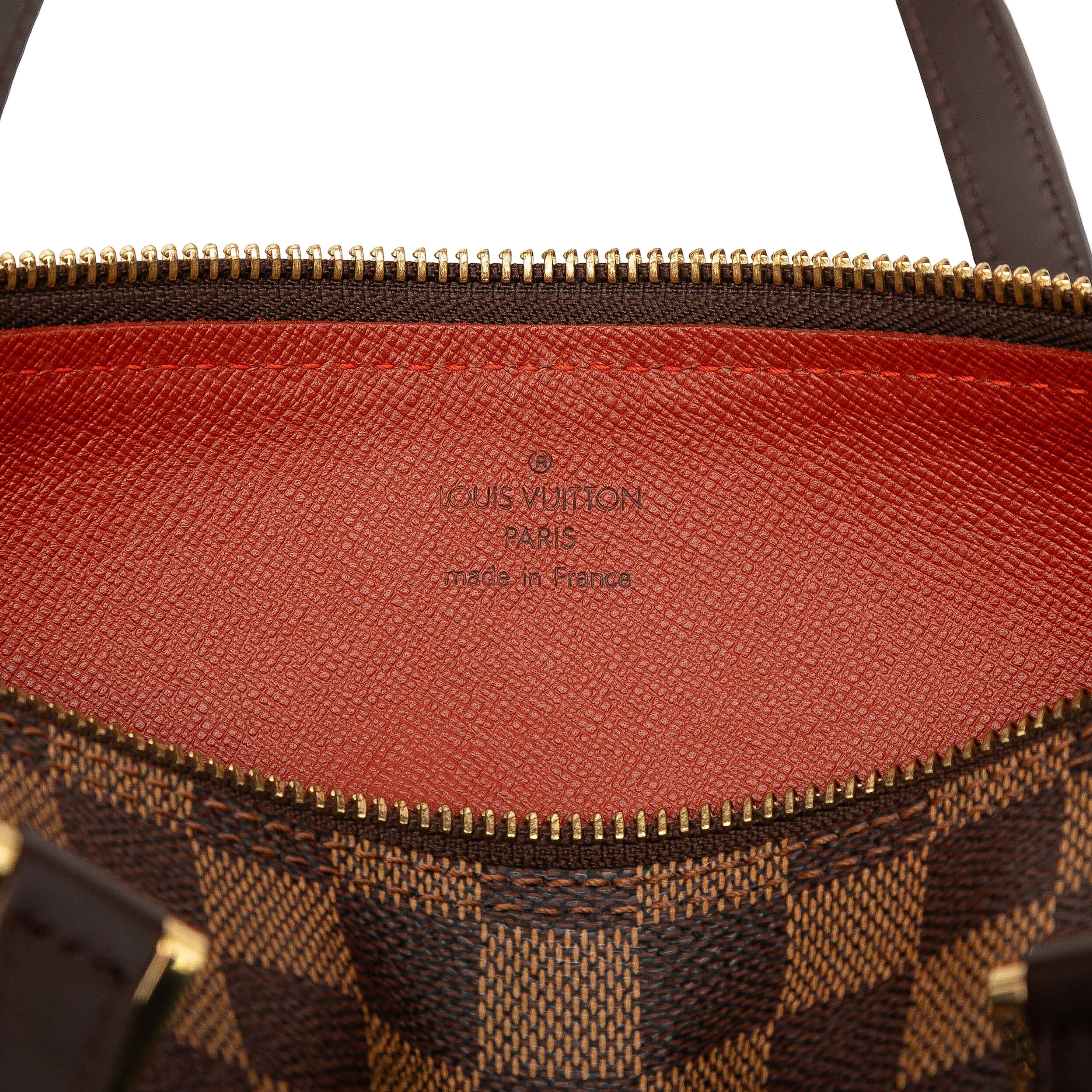 Louis Vuitton Damier Ebene Papillon 30, från Luxclusif, i färgen brown. Klicka för att öppna bilden i stort format