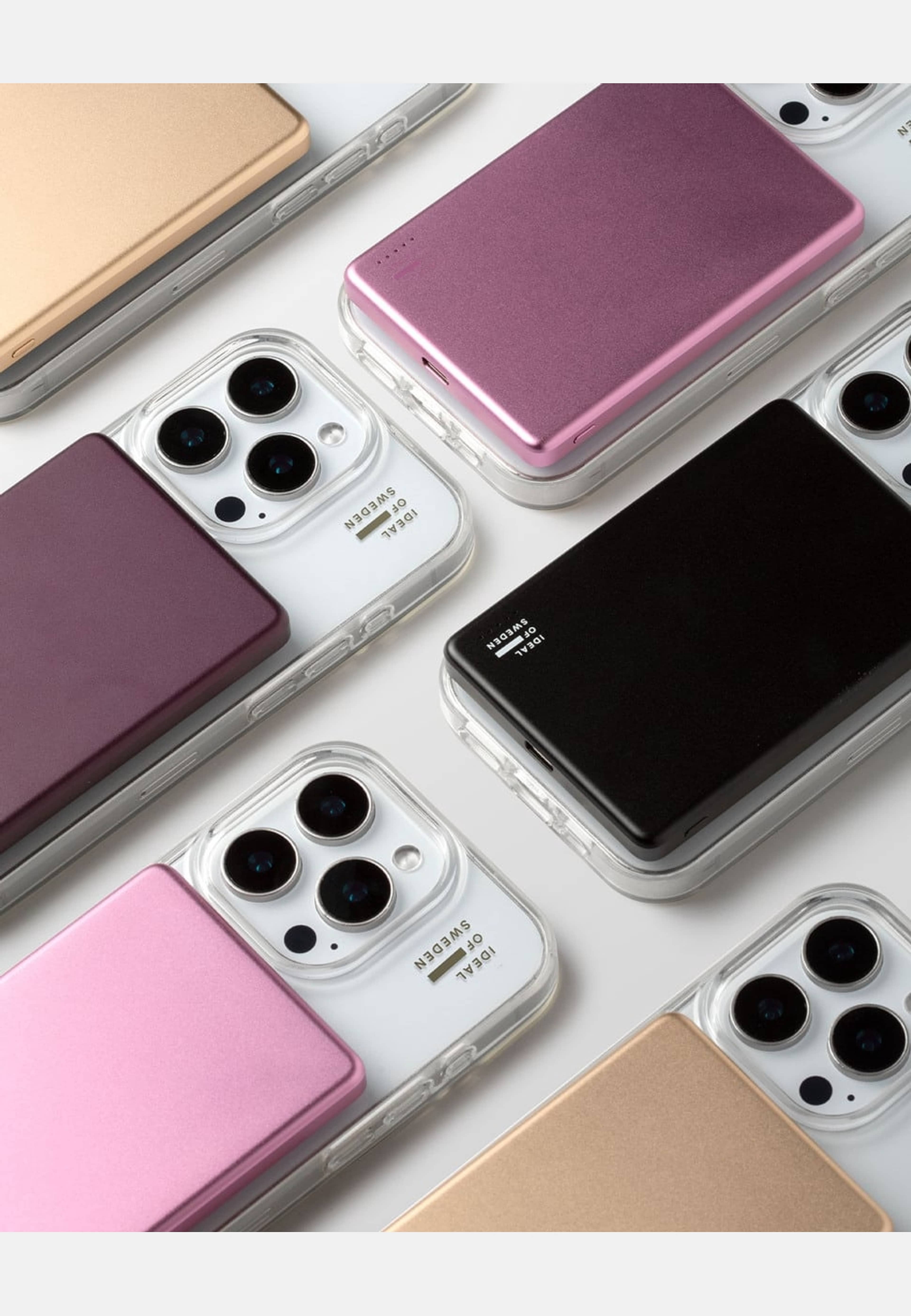 Slim Powerbank Magsafe 5000 Mah Gold, från Ideal Of Sweden, i färgen gold. Klicka för att öppna bilden i stort format