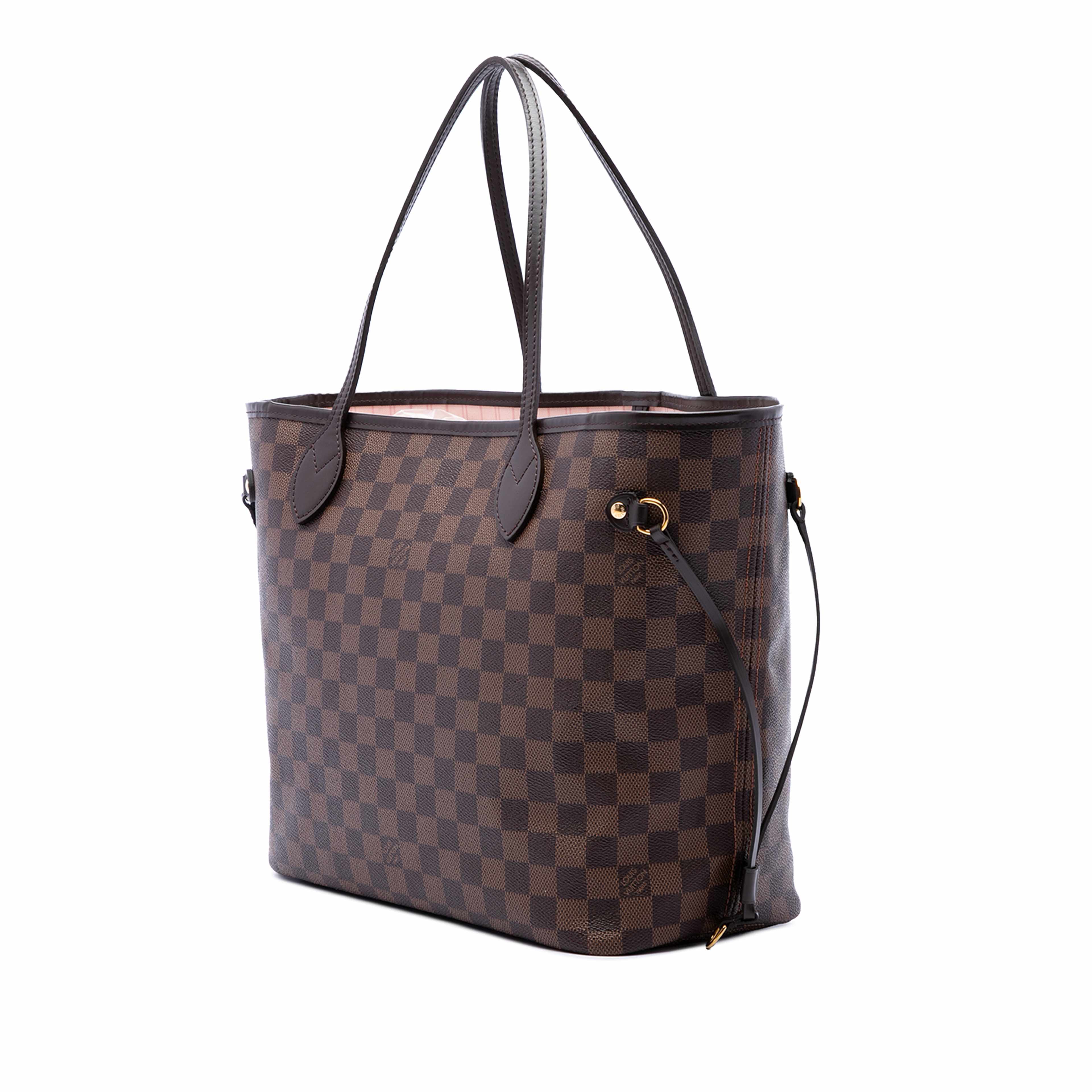 Louis Vuitton Damier Ebene Neverfull Mm, från Luxclusif, i färgen brun. Klicka för att öppna bilden i stort format