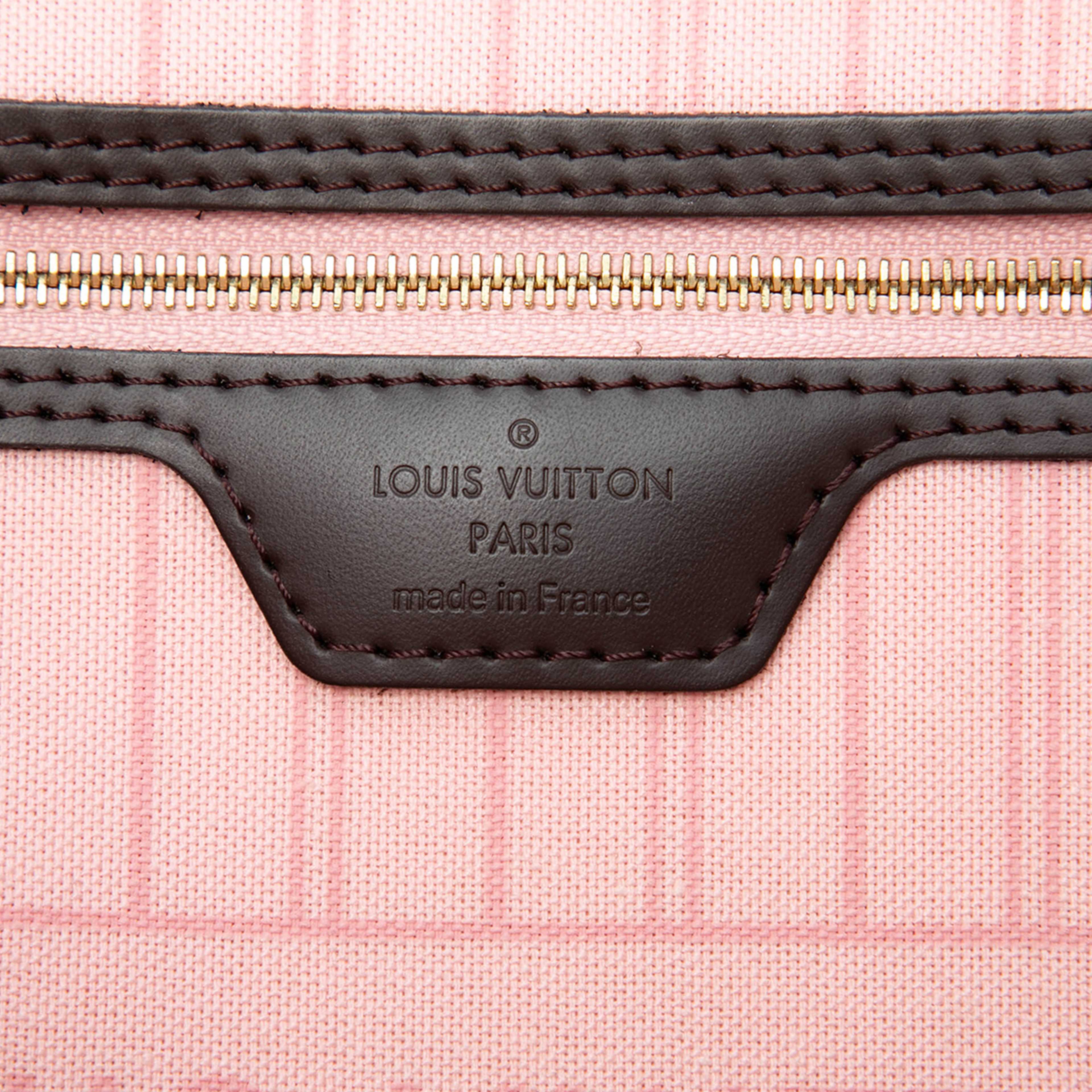 Louis Vuitton Damier Ebene Neverfull Mm, från Luxclusif, i färgen brun. Klicka för att öppna bilden i stort format