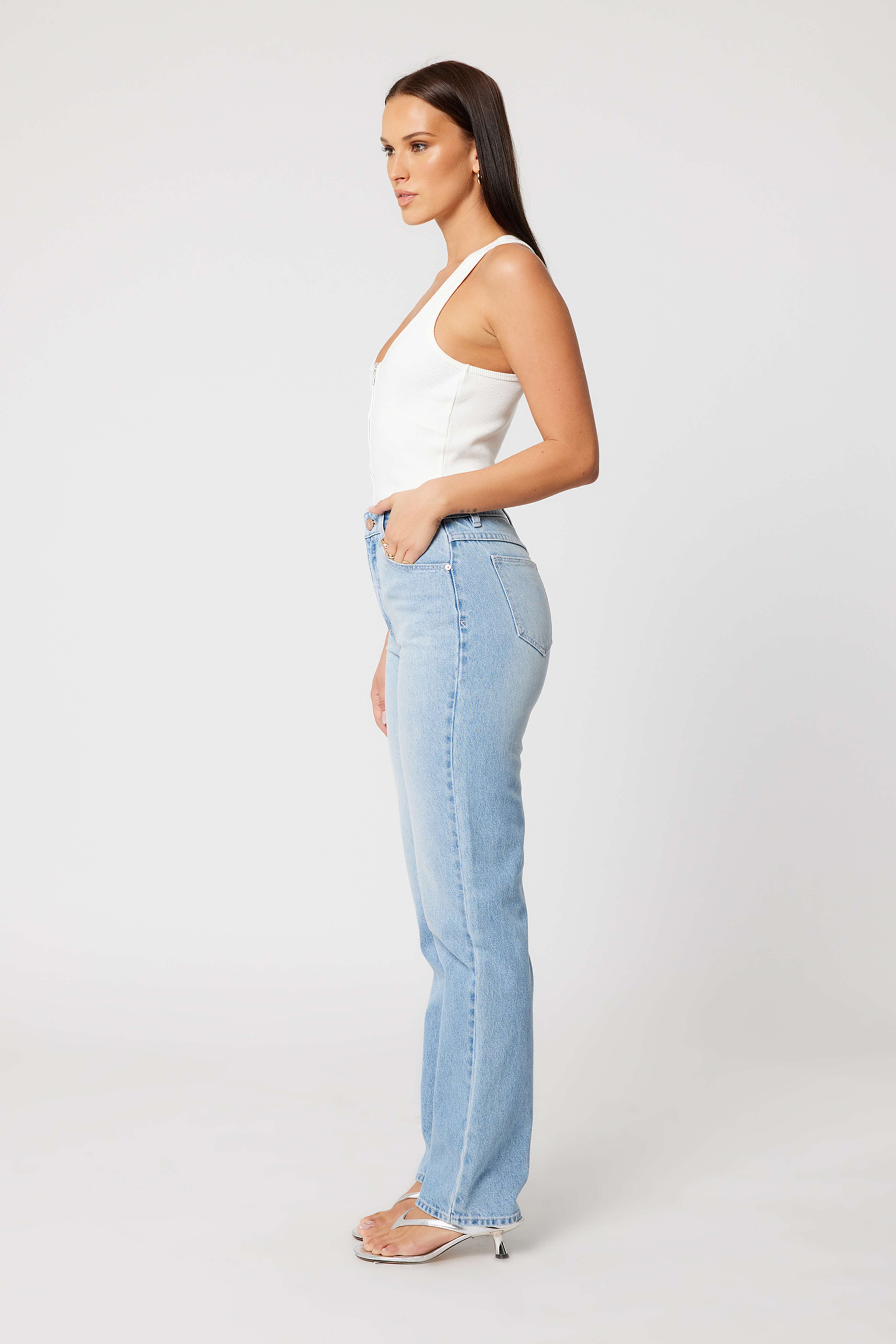 94 High Straight Gia Light Vintage Blue