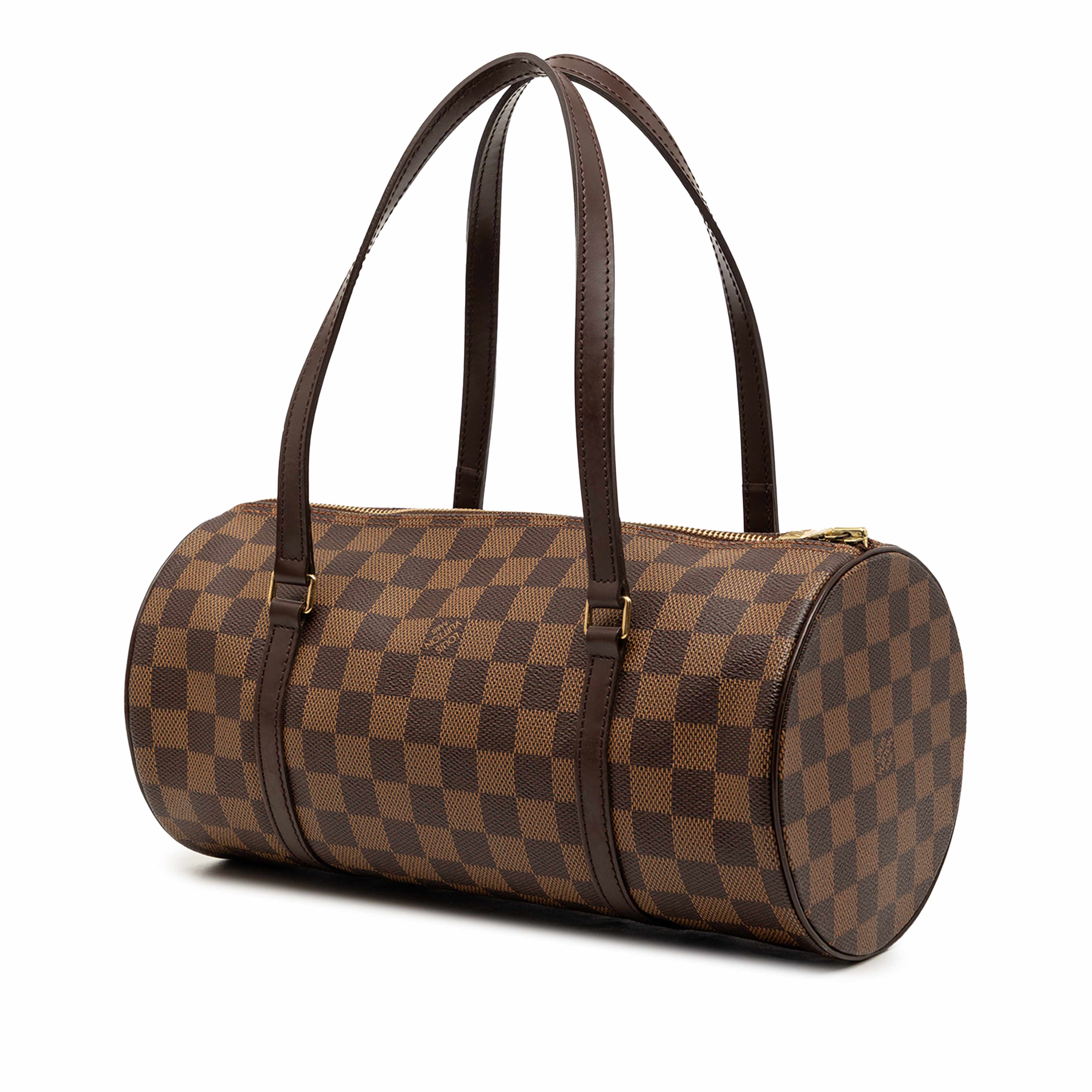 Louis Vuitton Damier Ebene Papillon 30, från Luxclusif, i färgen brown. Klicka för att öppna bilden i stort format