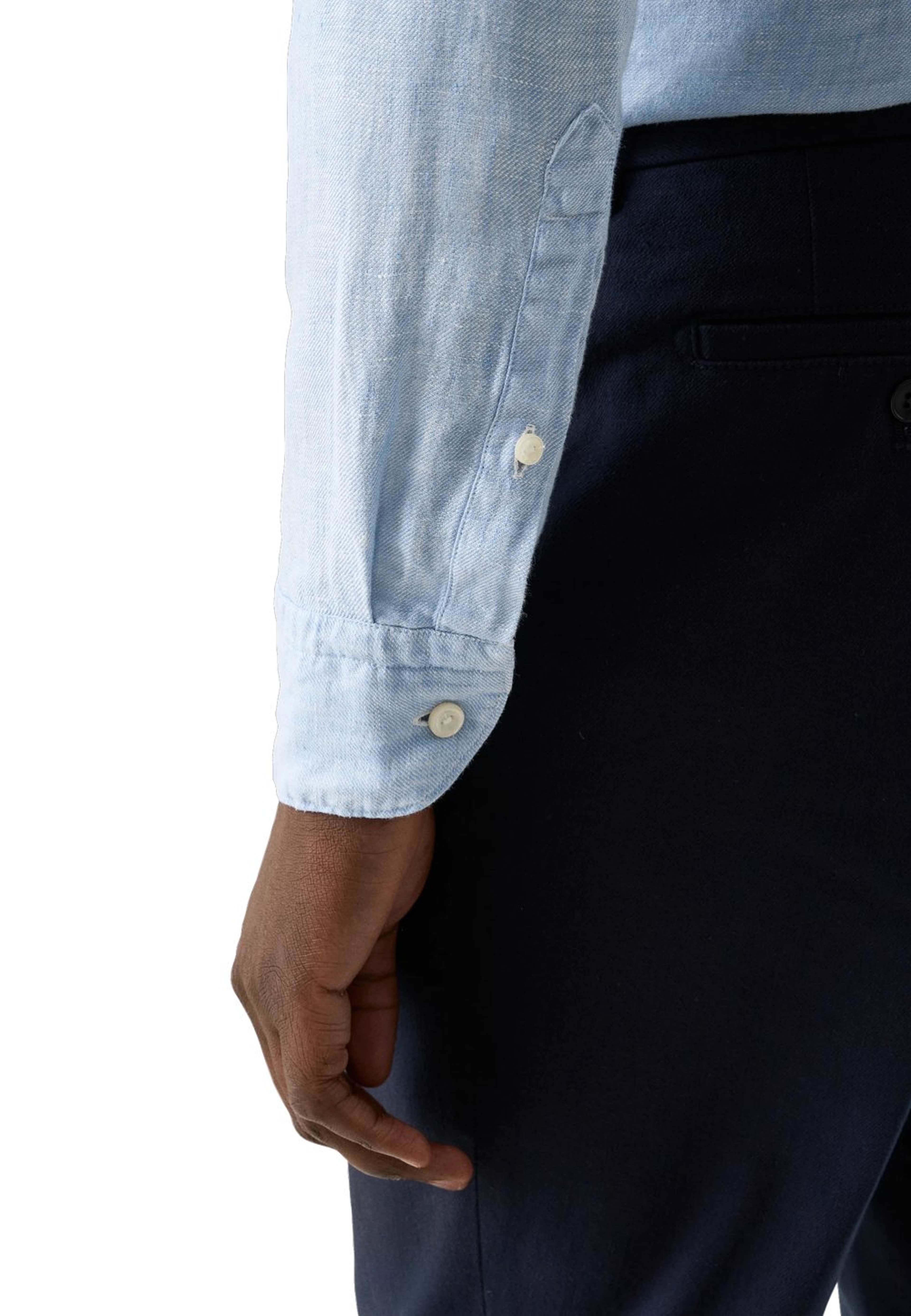 Linne Twill-skjorta Contemporary Fit