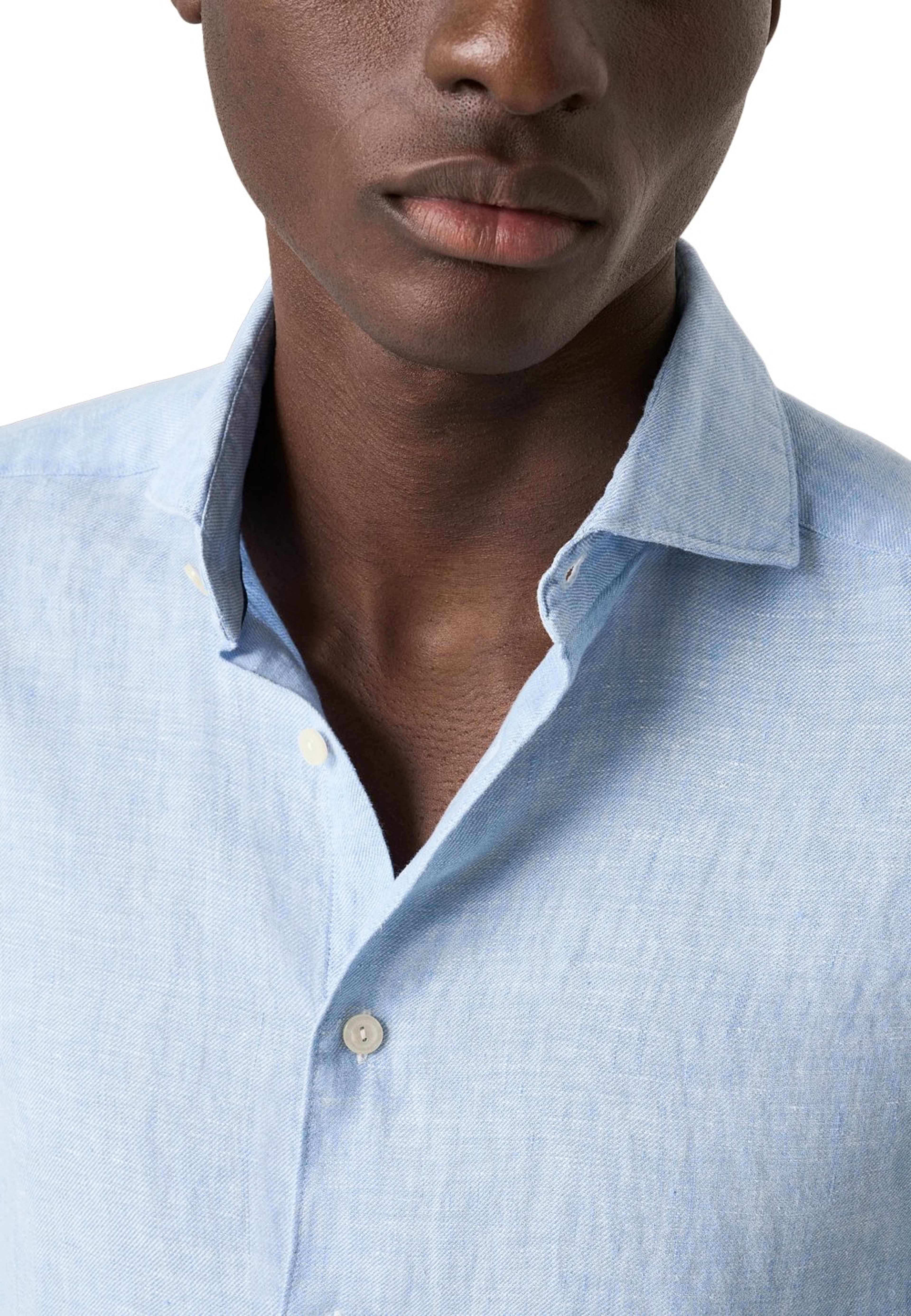 Linne Twill-skjorta Contemporary Fit