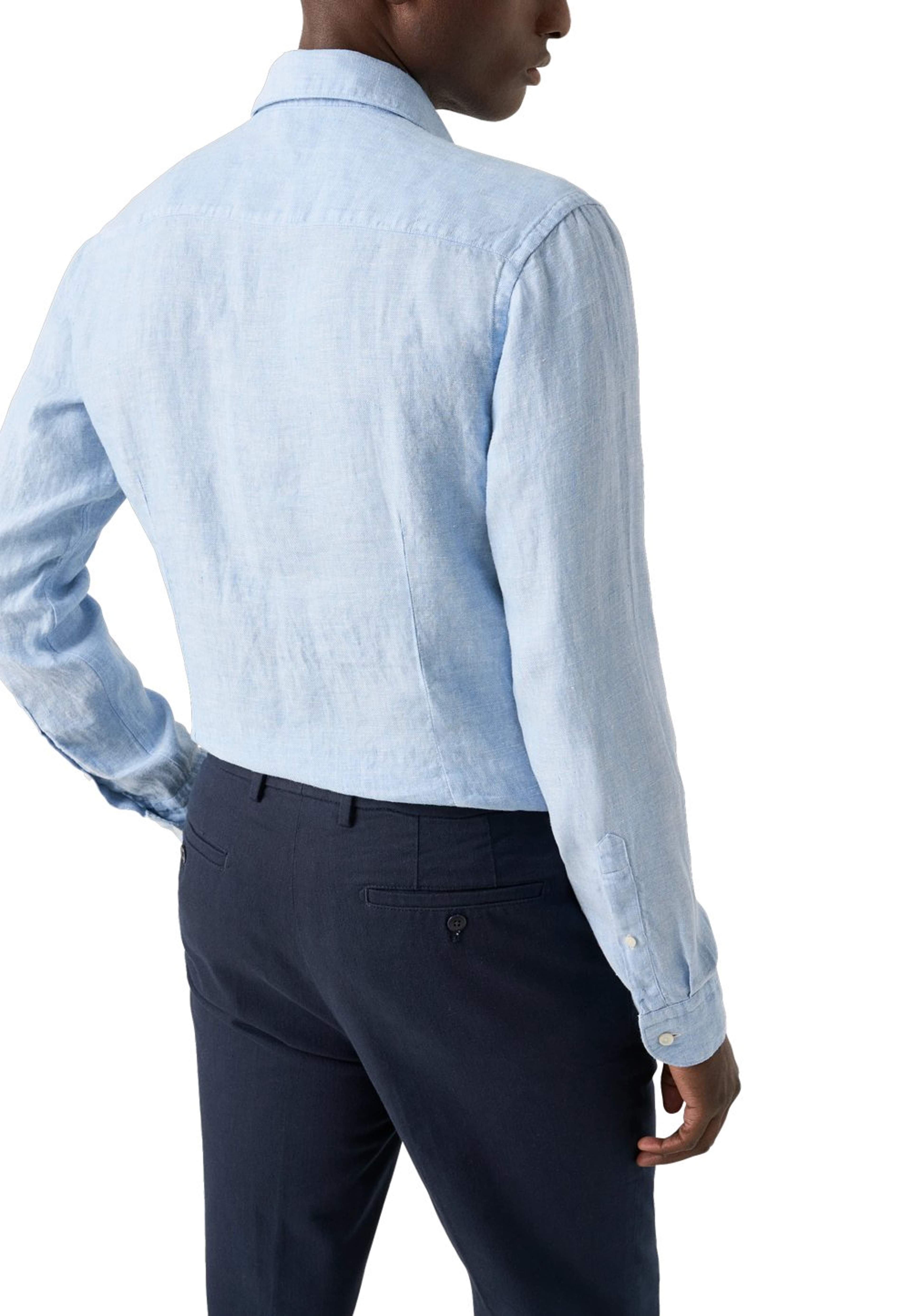 Linne Twill-skjorta Contemporary Fit