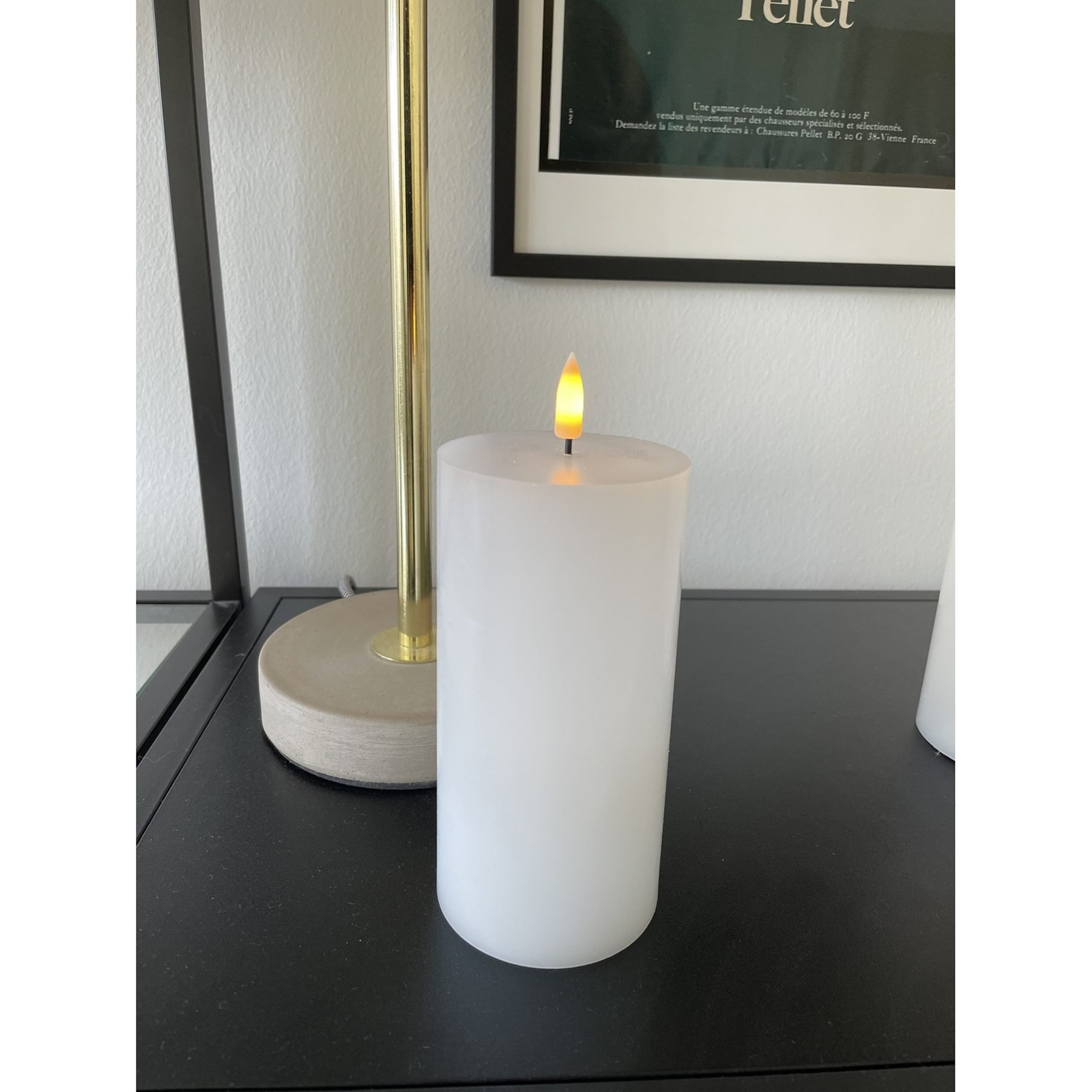 Rika Led Blockljus Vit Ø7,5