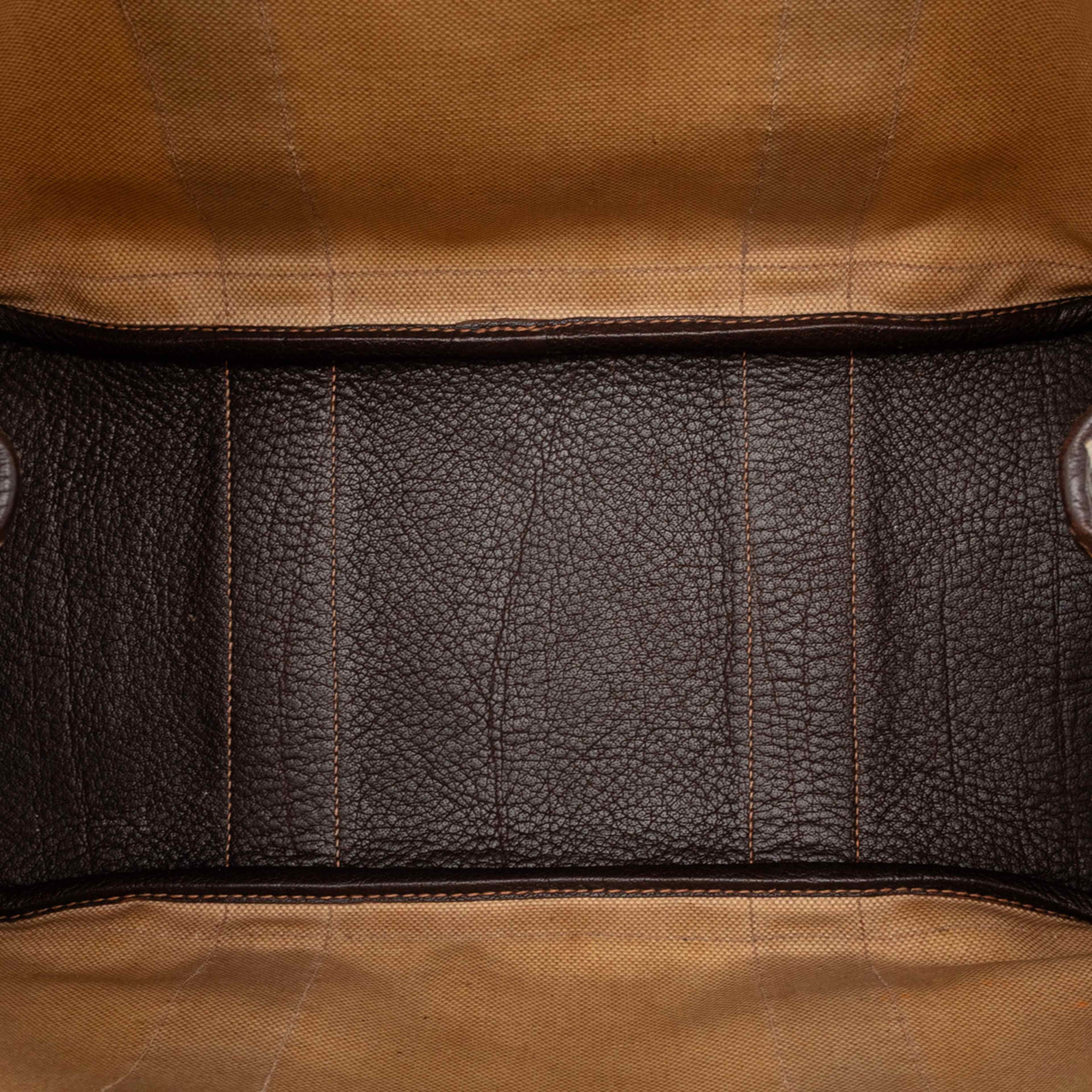 Hermès Toile And Negonda Garden Party 36, från Luxclusif, i färgen beige. Klicka för att öppna bilden i stort format