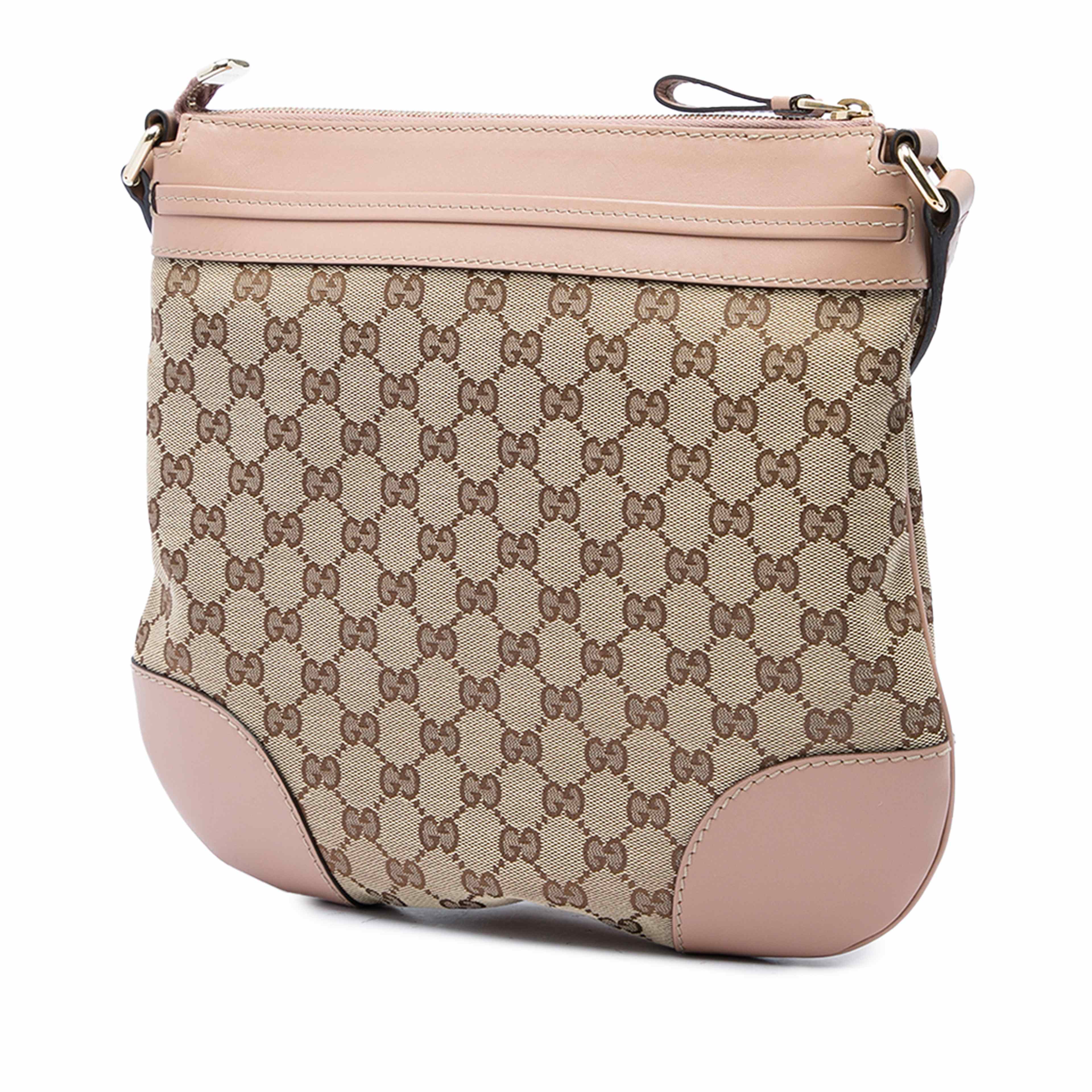 Gucci Gg Canvas Mayfair Crossbody, från Luxclusif, i färgen beige. Klicka för att öppna bilden i stort format