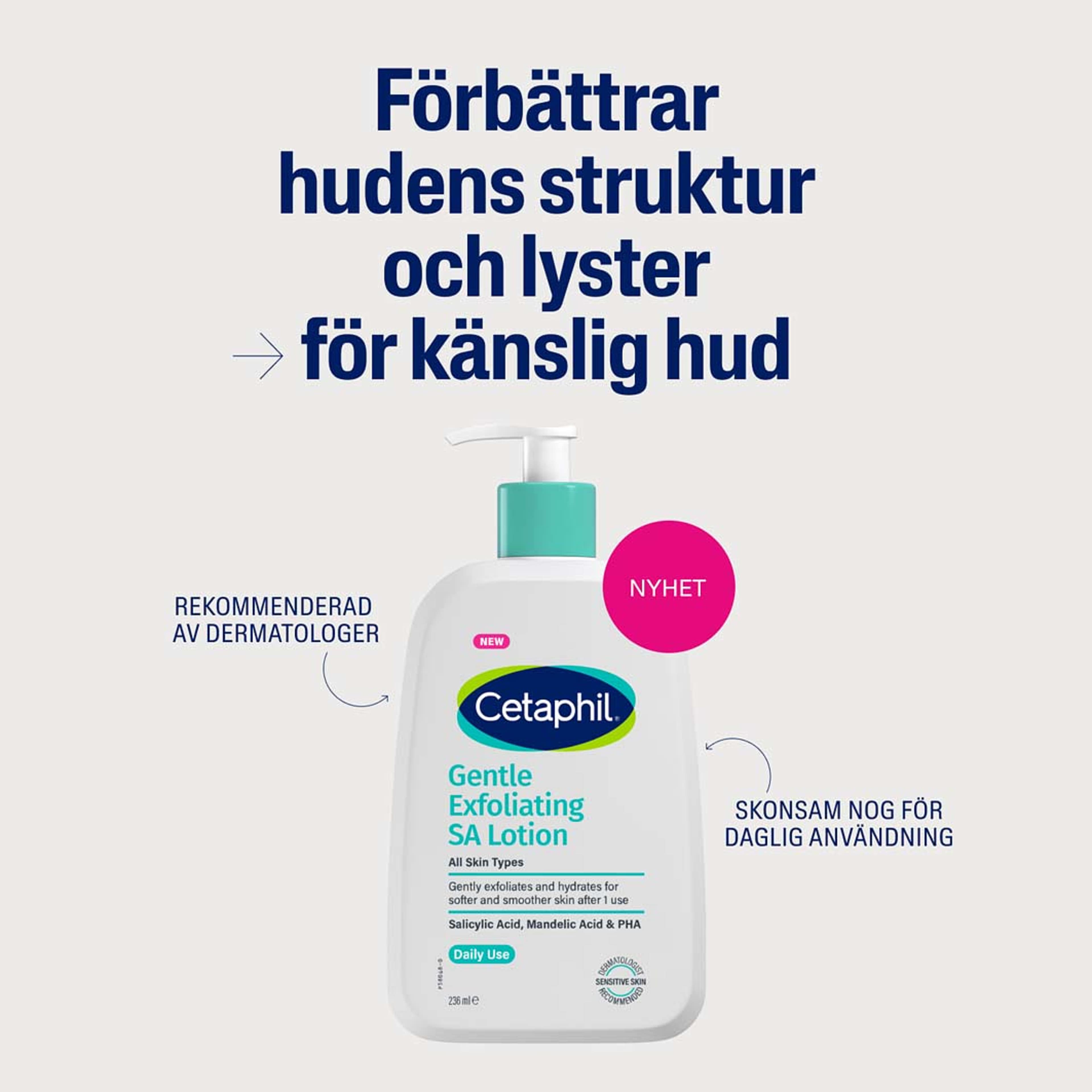 SA Lotion, från Cetaphil. Klicka för att öppna bilden i stort format