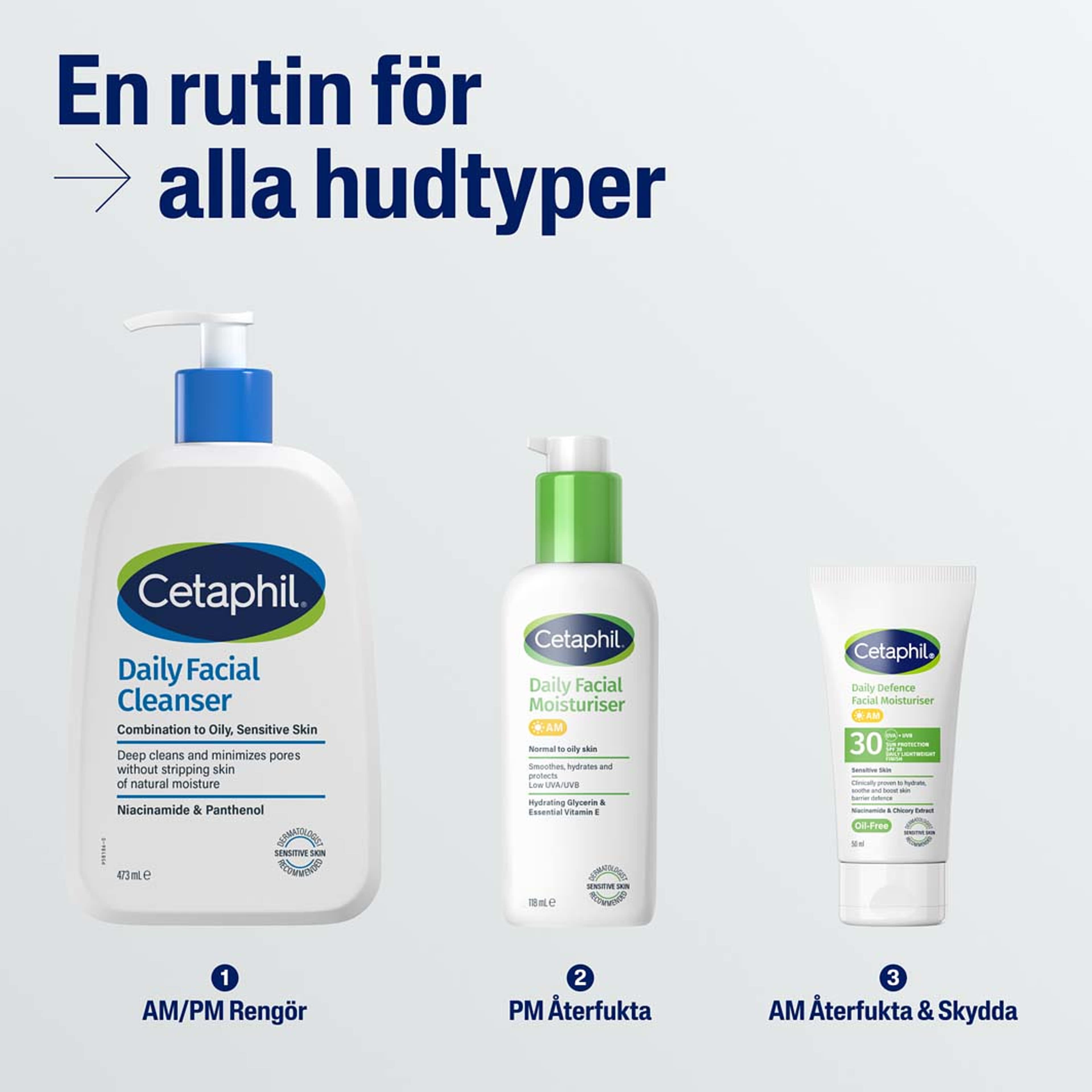 Cetaphil Cetaphil Daily Defence Facial Moisturiser SPF30, från Cetaphil. Klicka för att öppna bilden i stort format