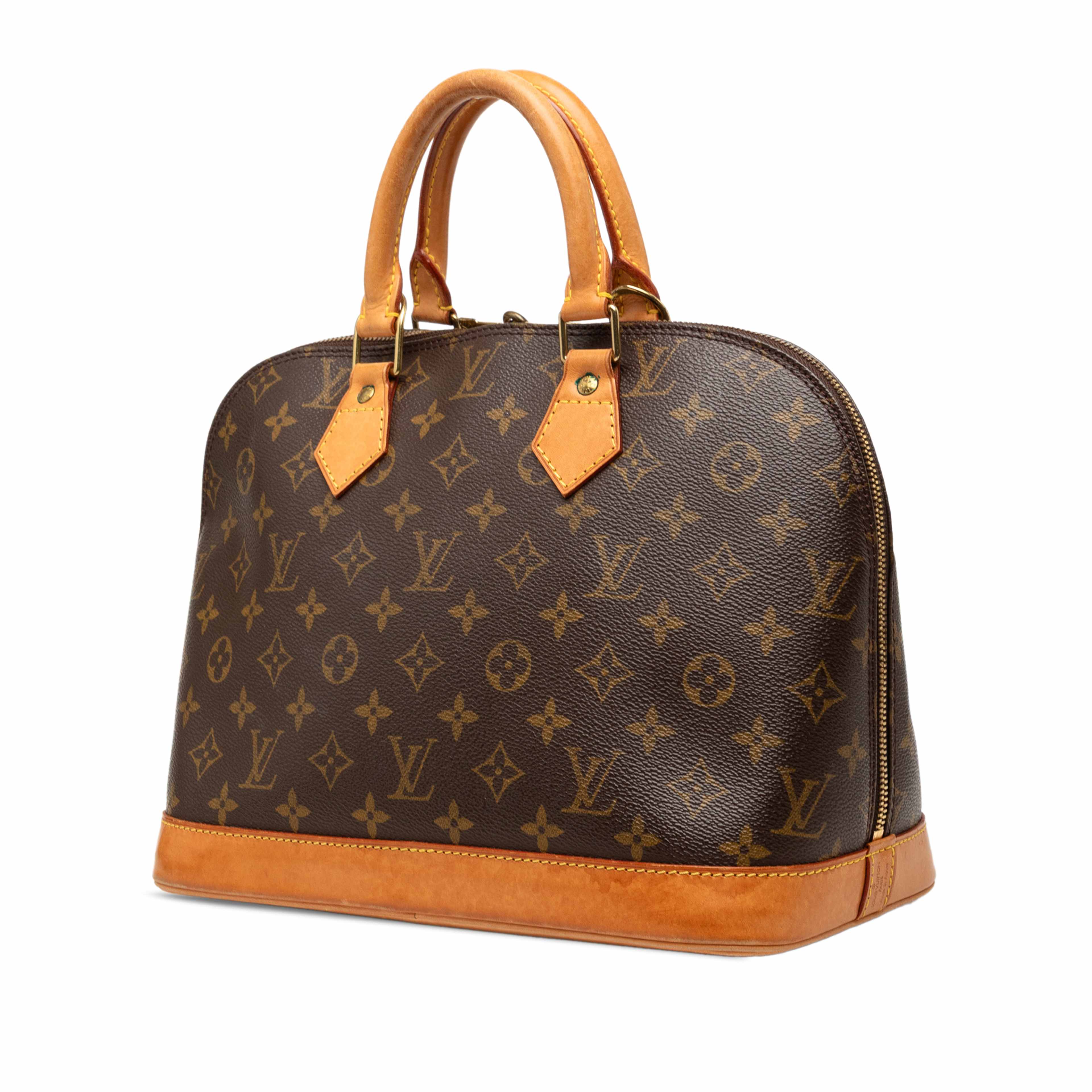 Louis Vuitton Monogram Alma Pm, från Luxclusif, i färgen brun. Klicka för att öppna bilden i stort format