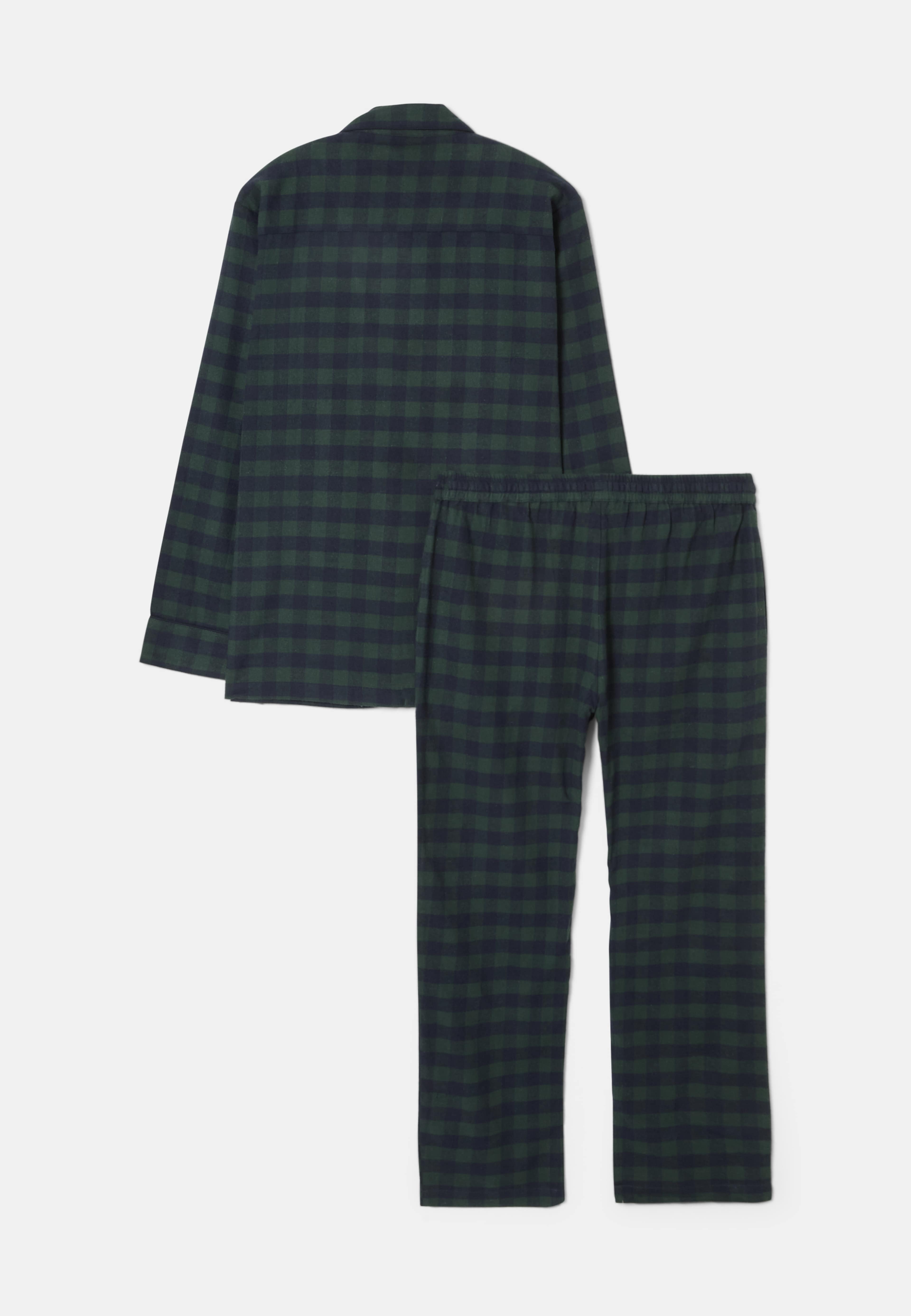 Julian Pyjamas set, från Lyle & Scott, i färgen Green/Peacoat Check. Klicka för att öppna bilden i stort format