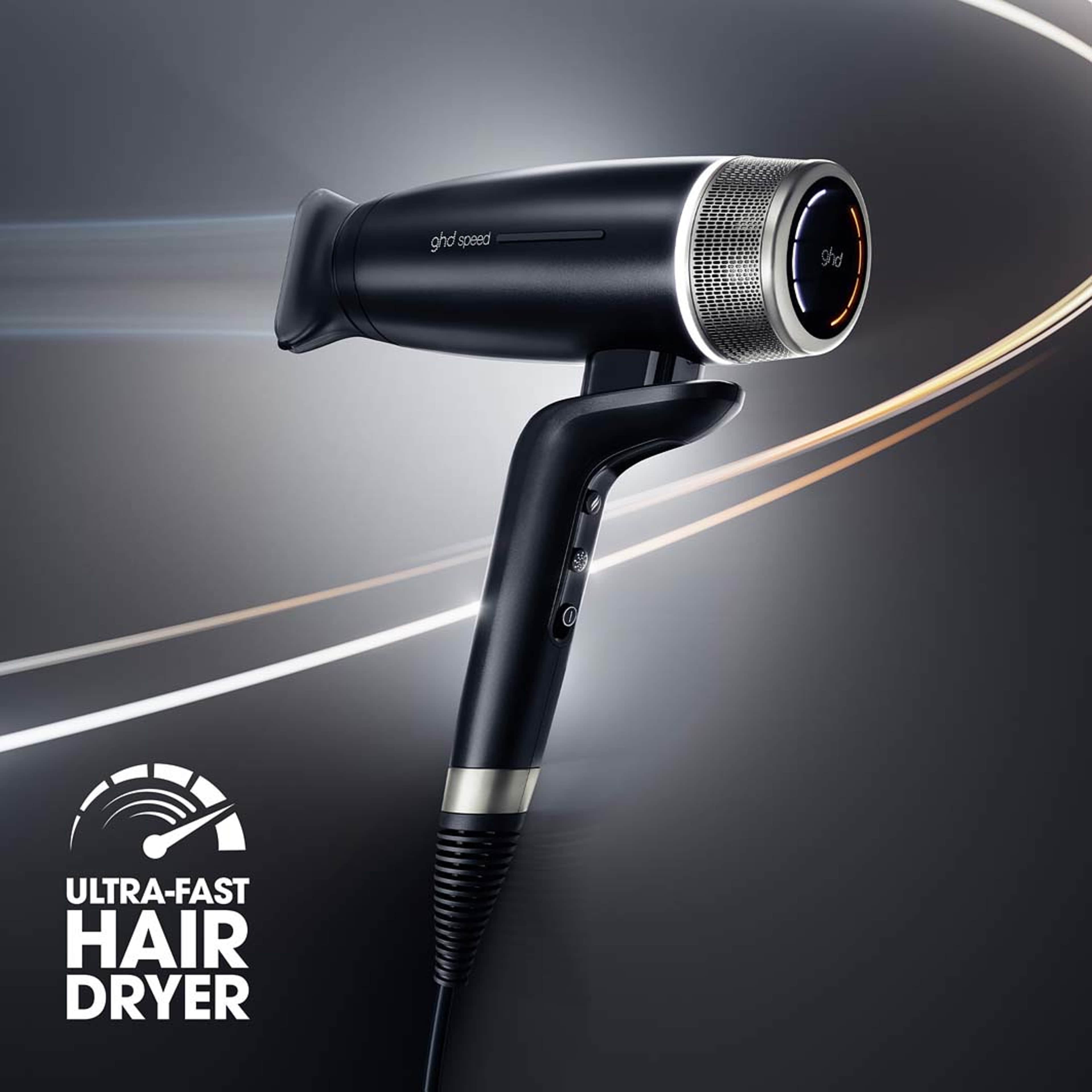 Speed - Hair Dryer Black, från ghd. Klicka för att öppna bilden i stort format