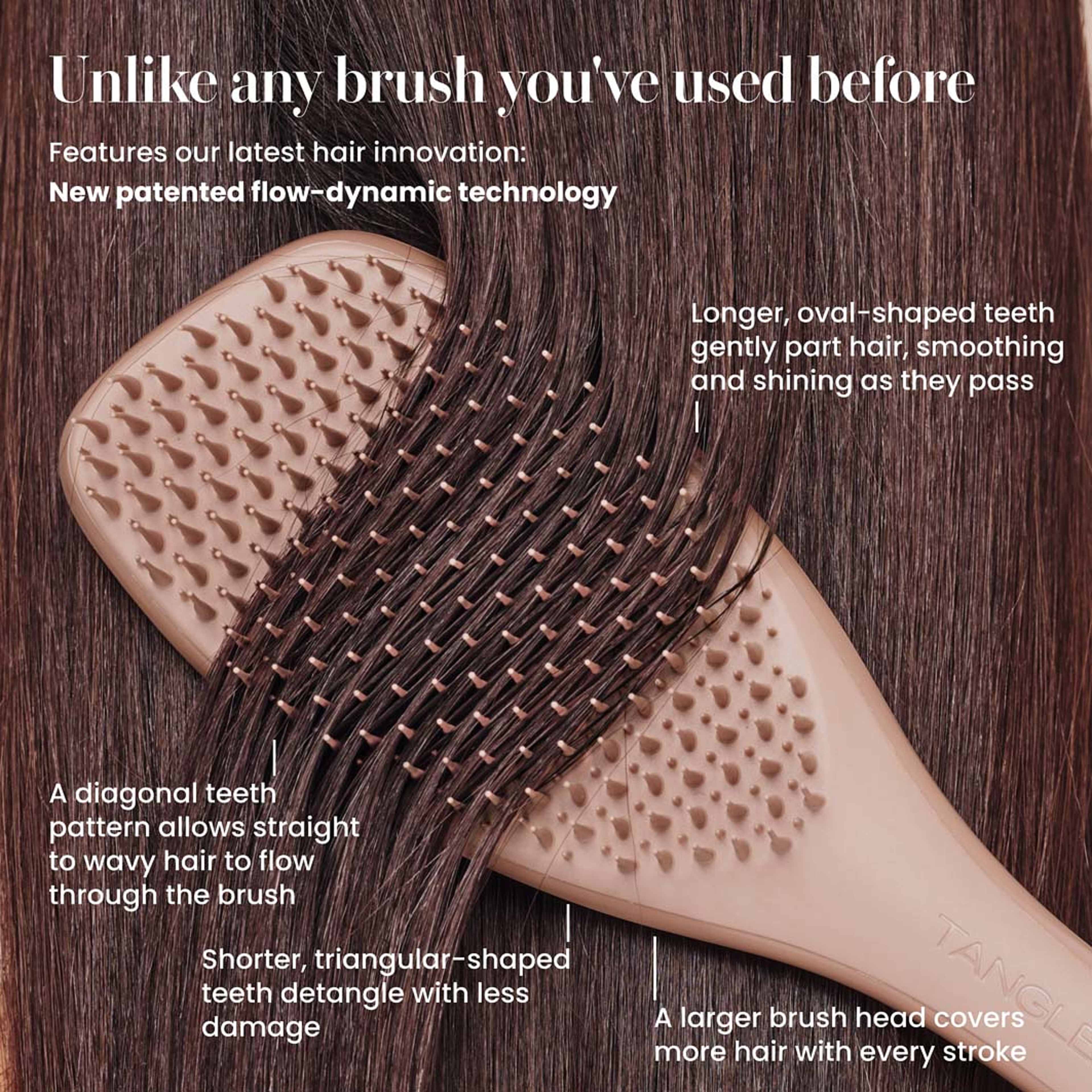 Complete Carebrush Glazed Mocha, från Tangle Teezer, i färgen Glazed Mocha. Klicka för att öppna bilden i stort format