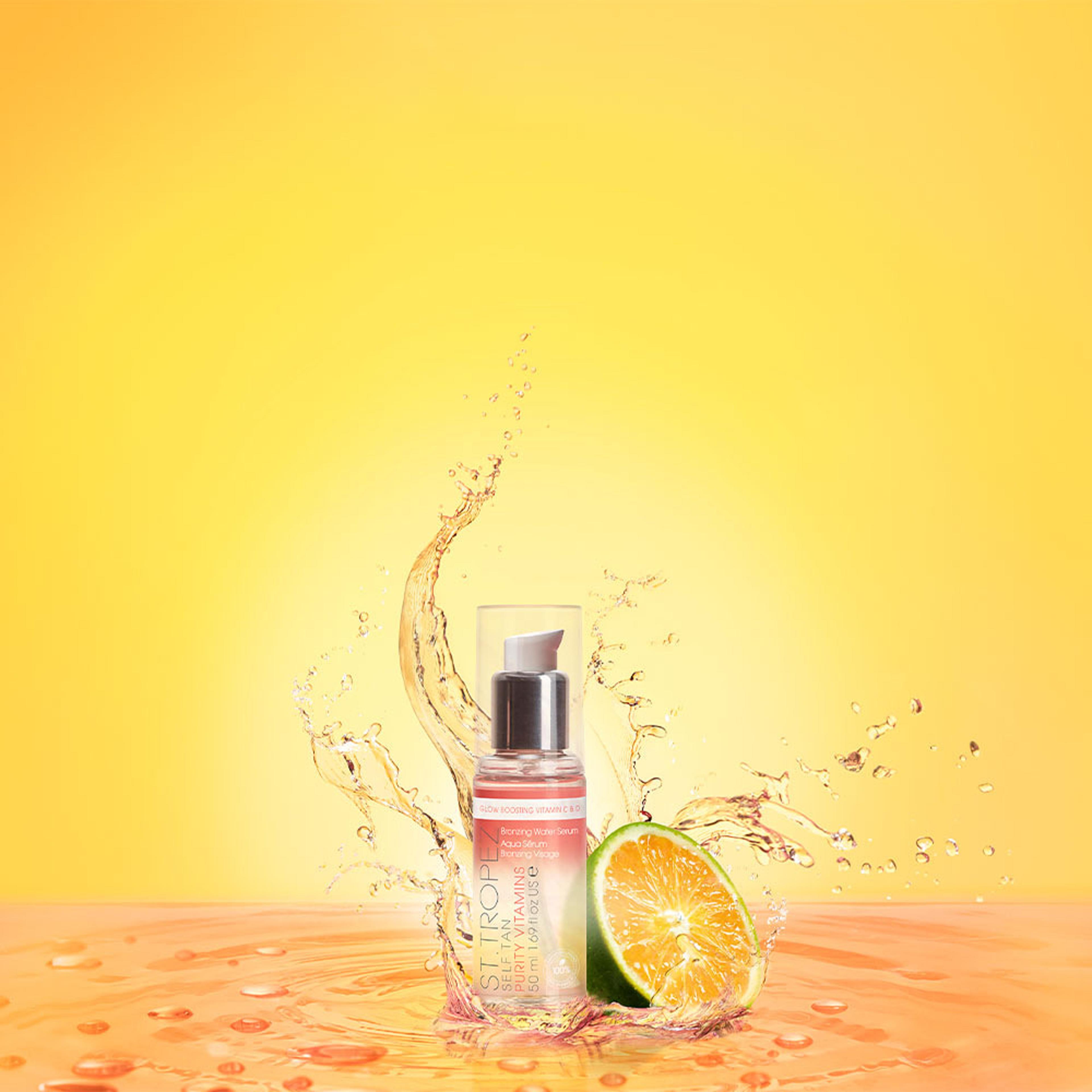 Self Tan Purity Vitamins Bronzing Water Face Serum