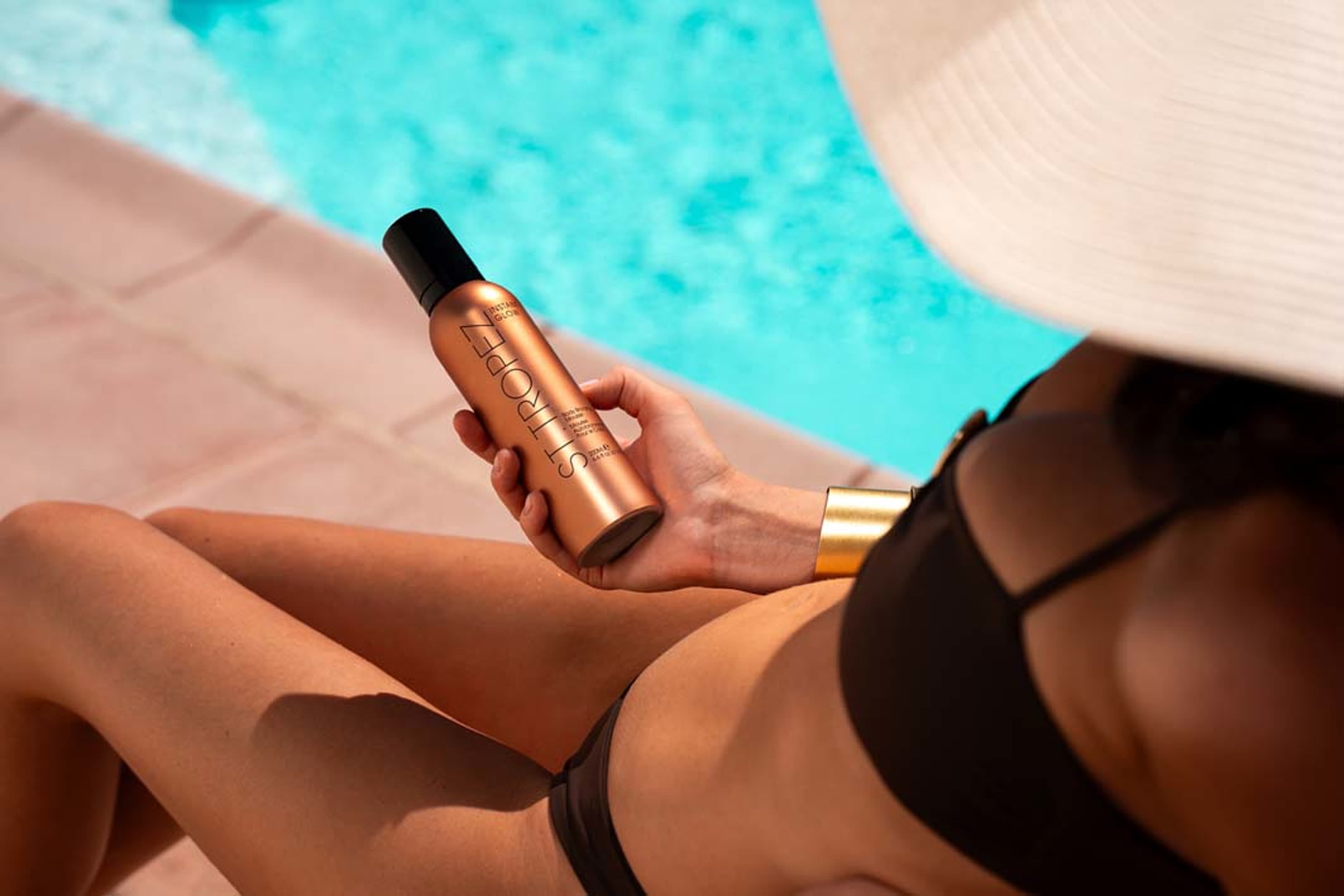 Instant Glow Body Bronzing Mousse, från St Tropez. Klicka för att öppna bilden i stort format