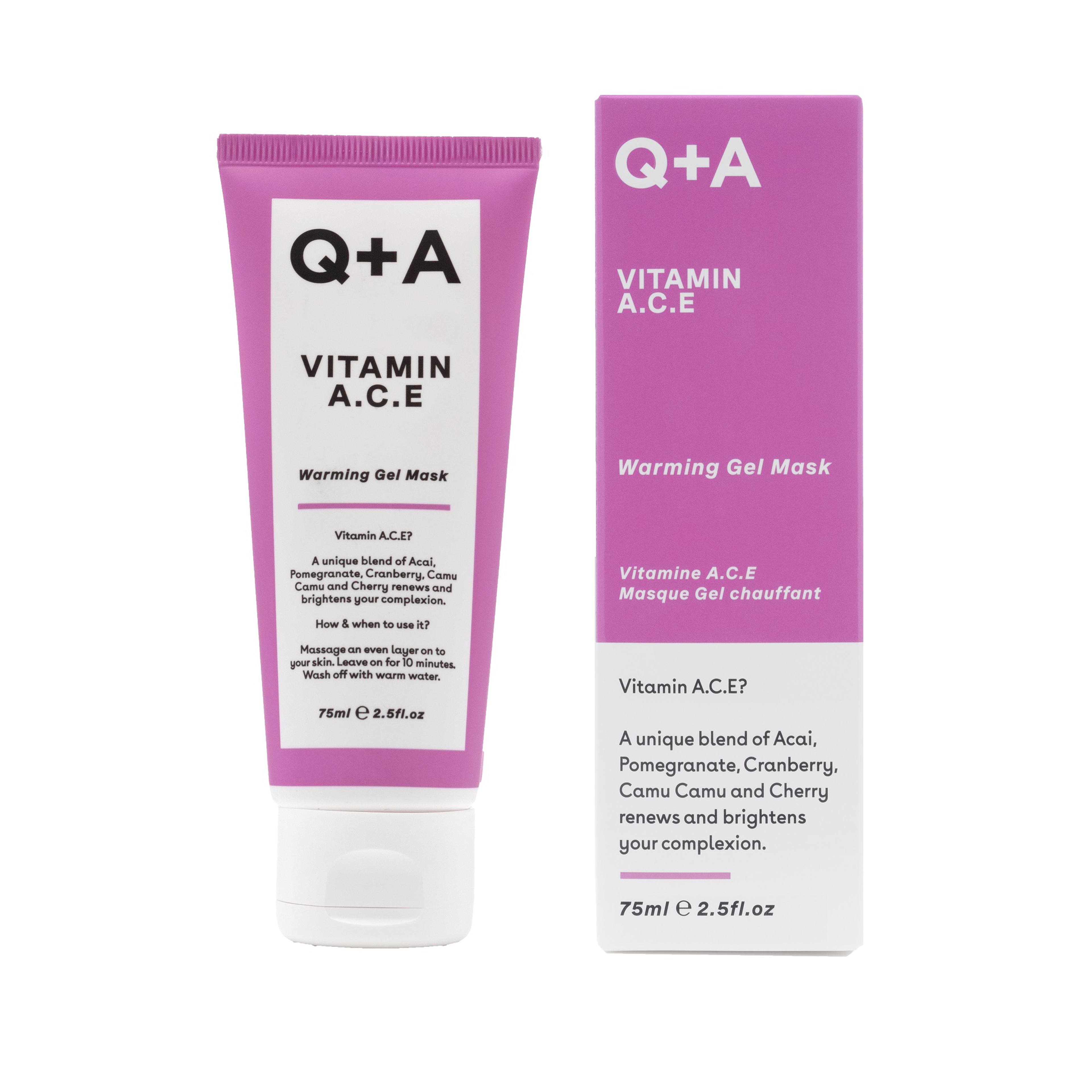 Vitamin A.C.E Face Mask, från Q+A. Klicka för att öppna bilden i stort format
