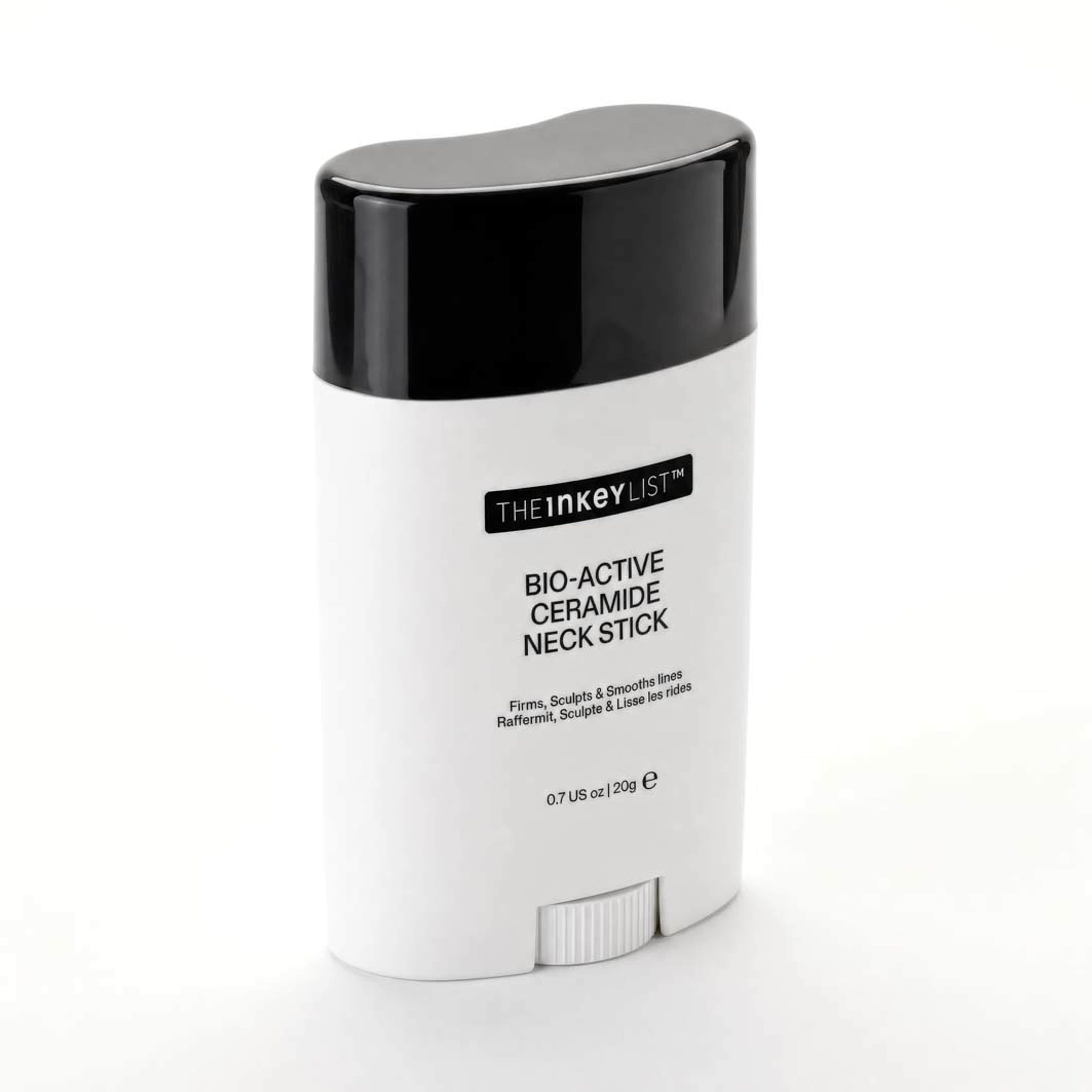 Bio-Active Ceramide Neck Lift Stick, från The Inkey List. Klicka för att öppna bilden i stort format