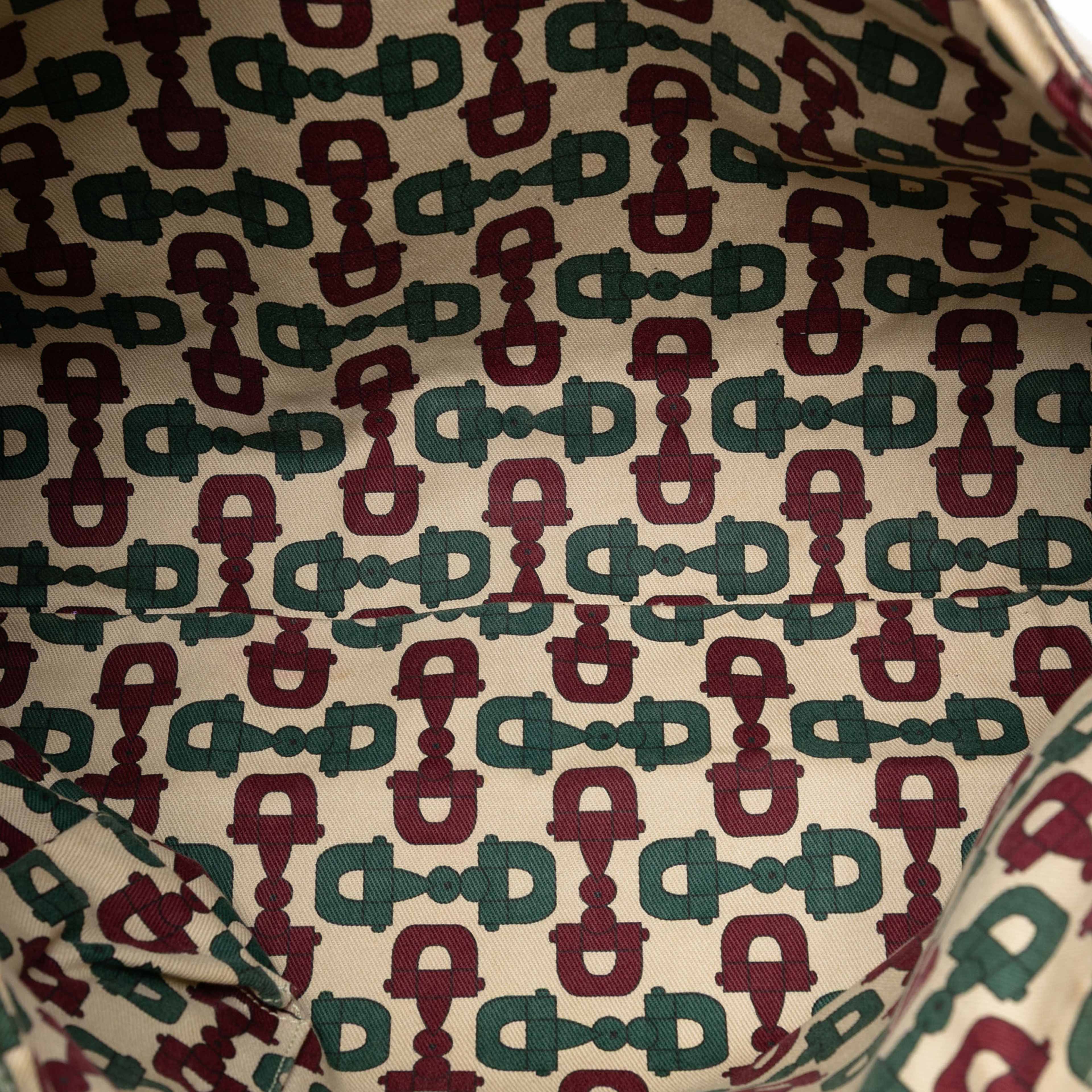 Gucci Guccissima Abbey D Ring Tote, från Luxclusif, i färgen ivory. Klicka för att öppna bilden i stort format