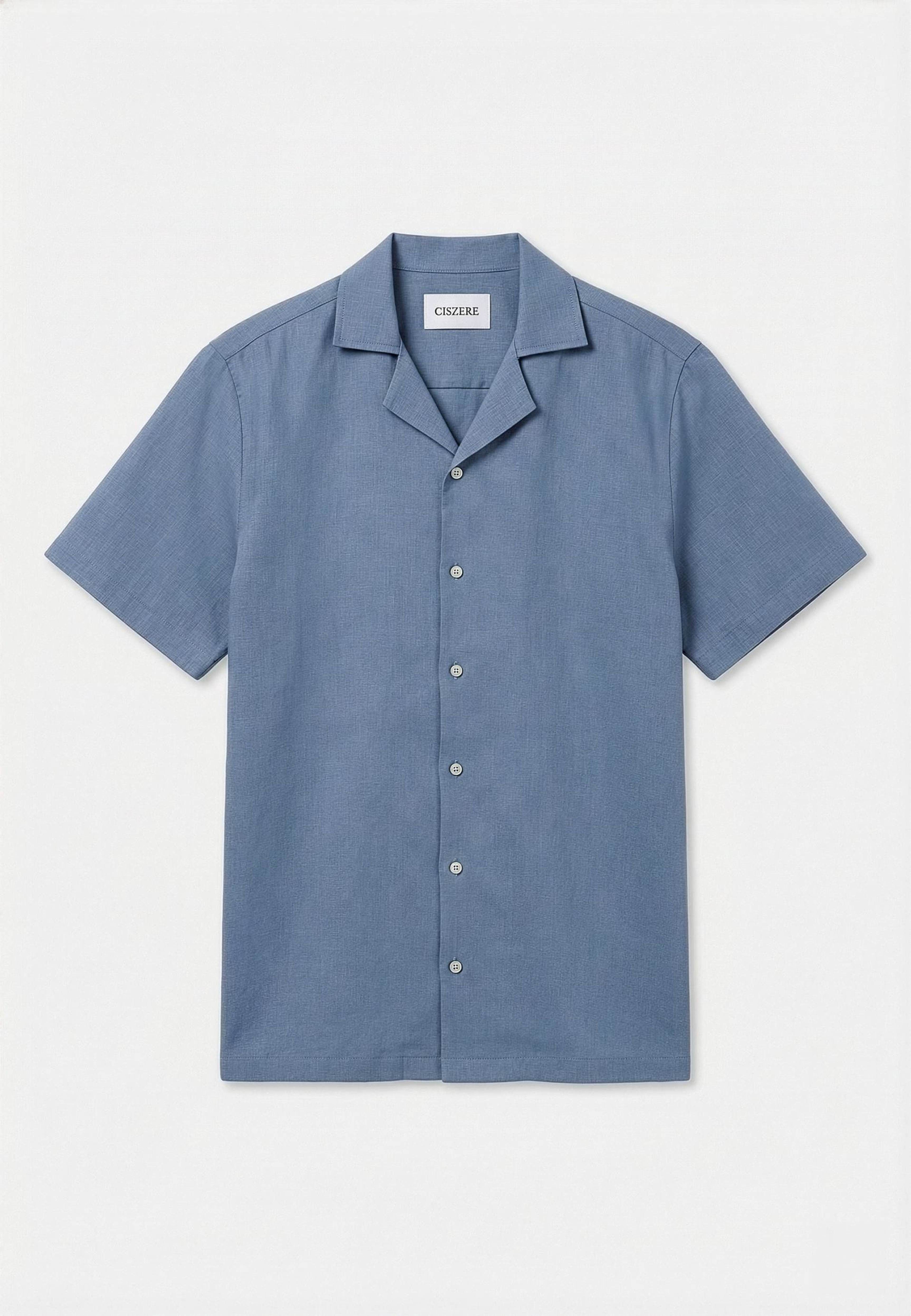 Ordy Linen Shirt, från Ciszere, i färgen blue. Klicka för att öppna bilden i stort format