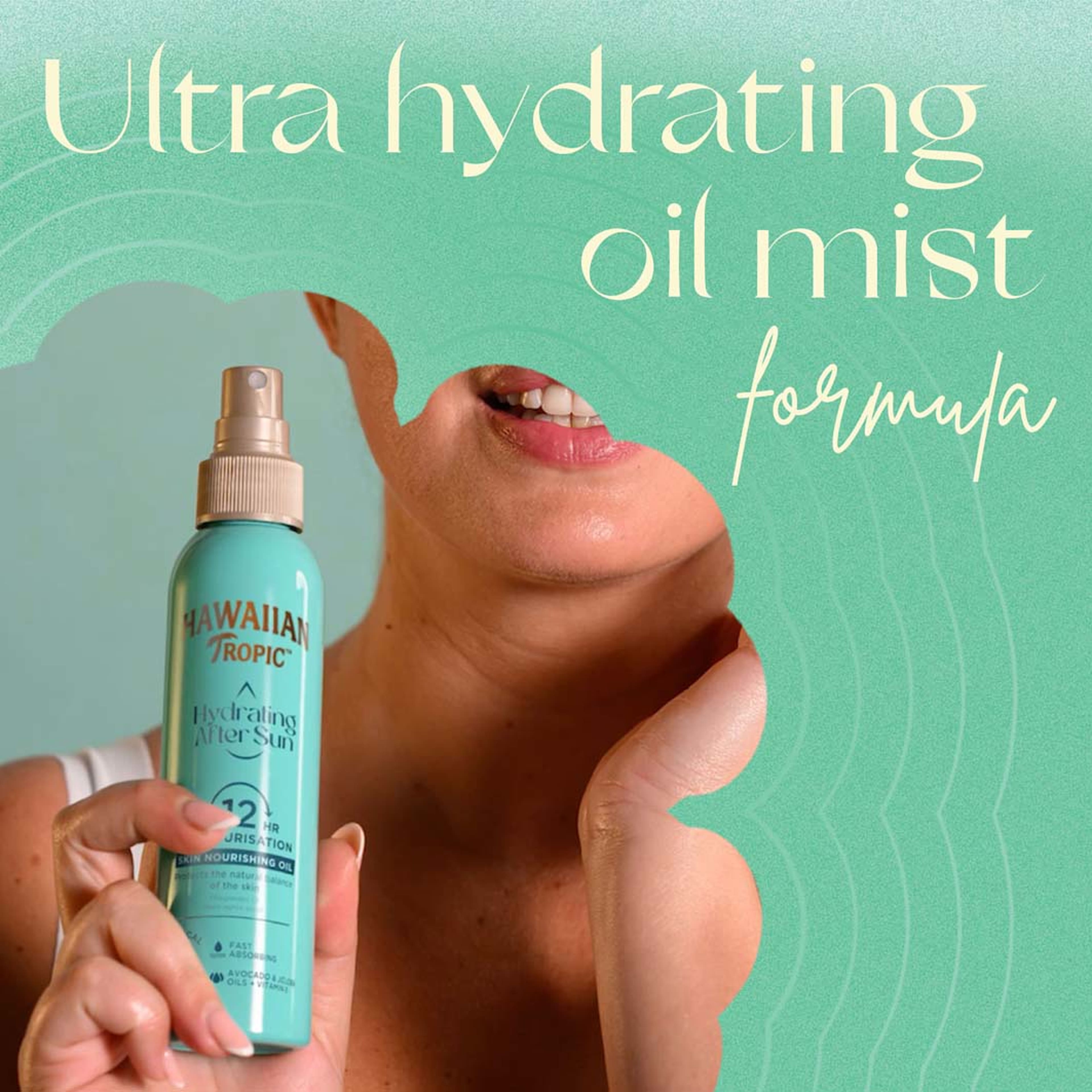 Hydrating After Sun Skin Nourishing Oil, från Hawaiian Tropic. Klicka för att öppna bilden i stort format