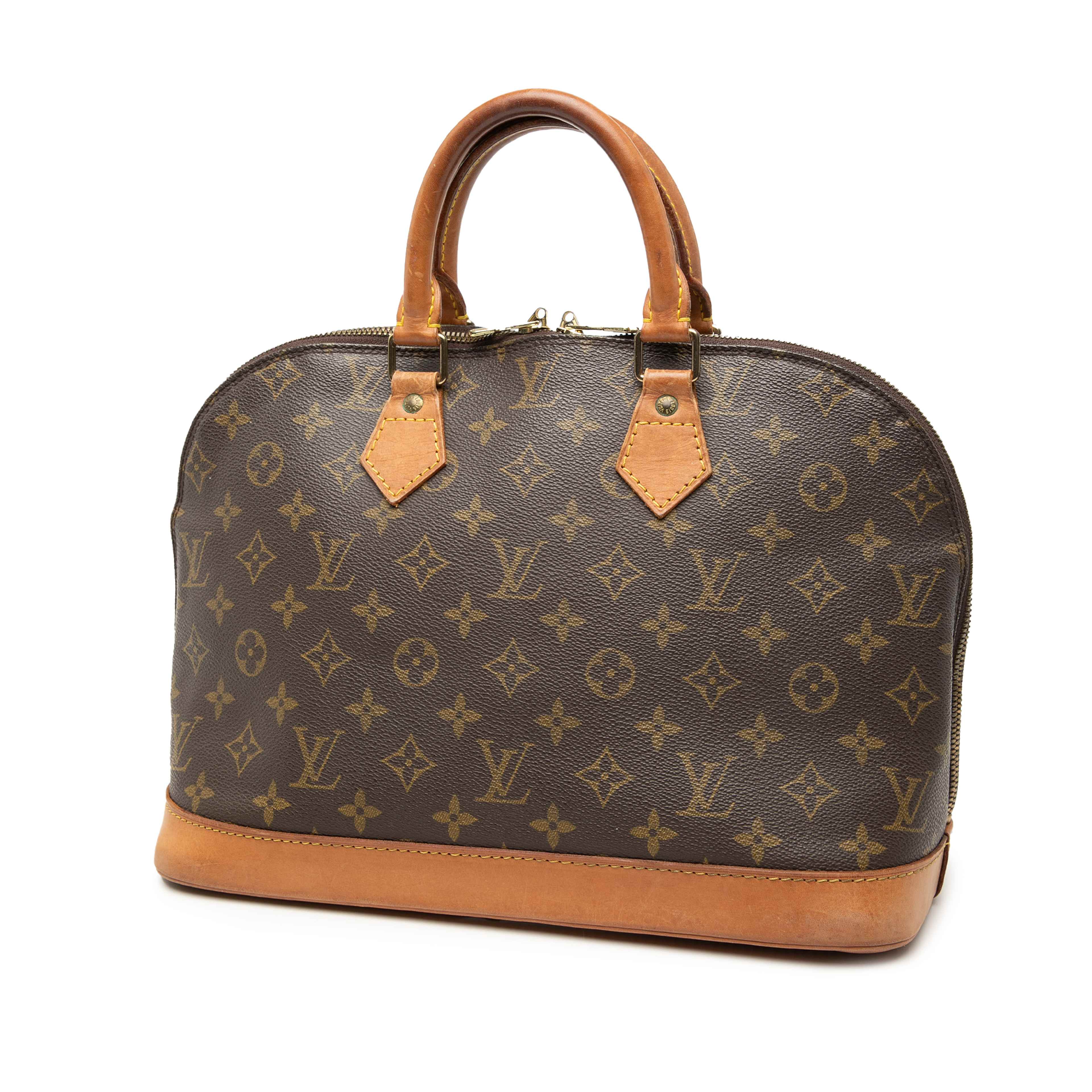 Louis Vuitton Monogram Alma Pm, från Luxclusif, i färgen brown. Klicka för att öppna bilden i stort format