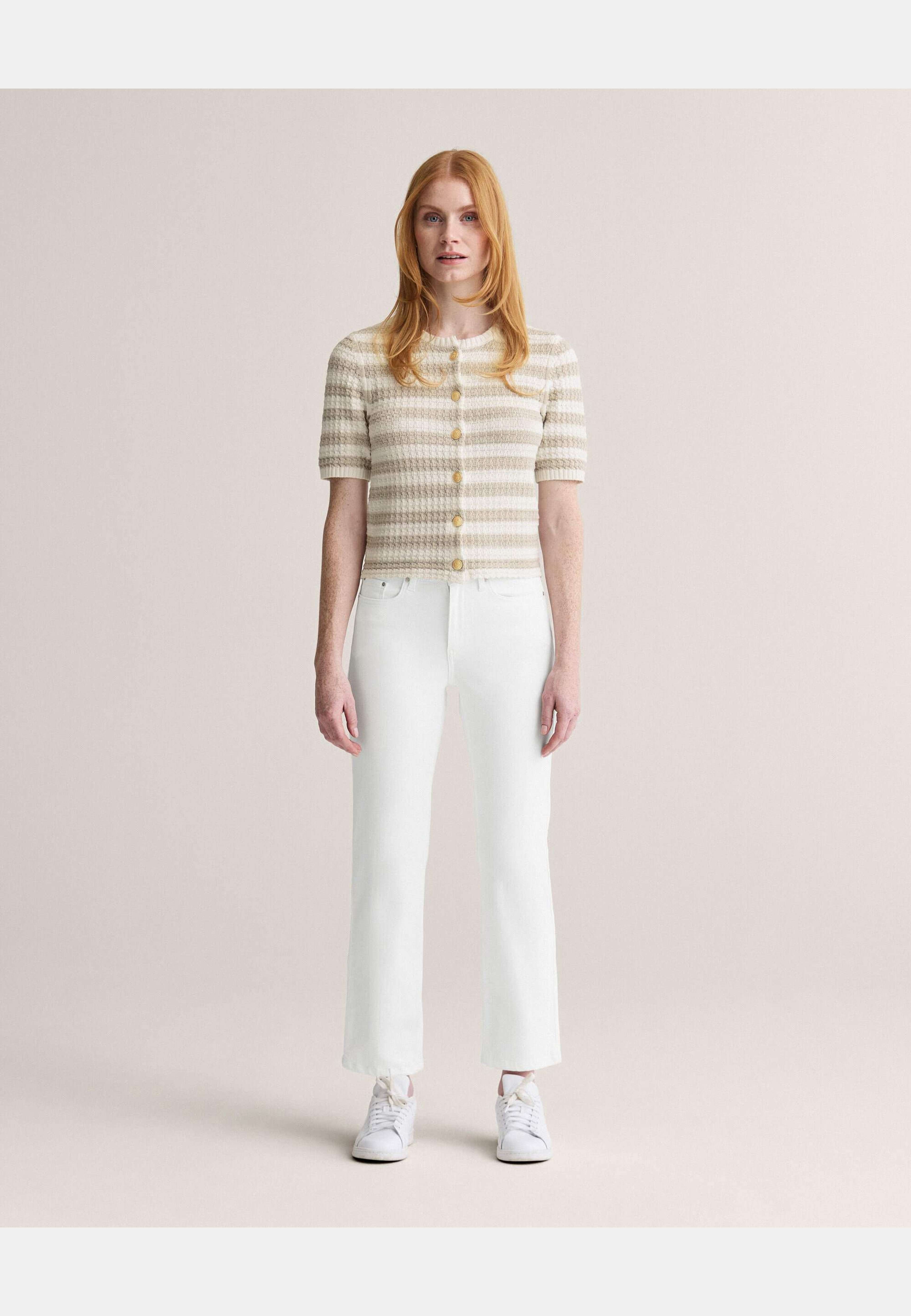 Nora Straight Denim, från Newhouse, i färgen offwhite. Klicka för att öppna bilden i stort format