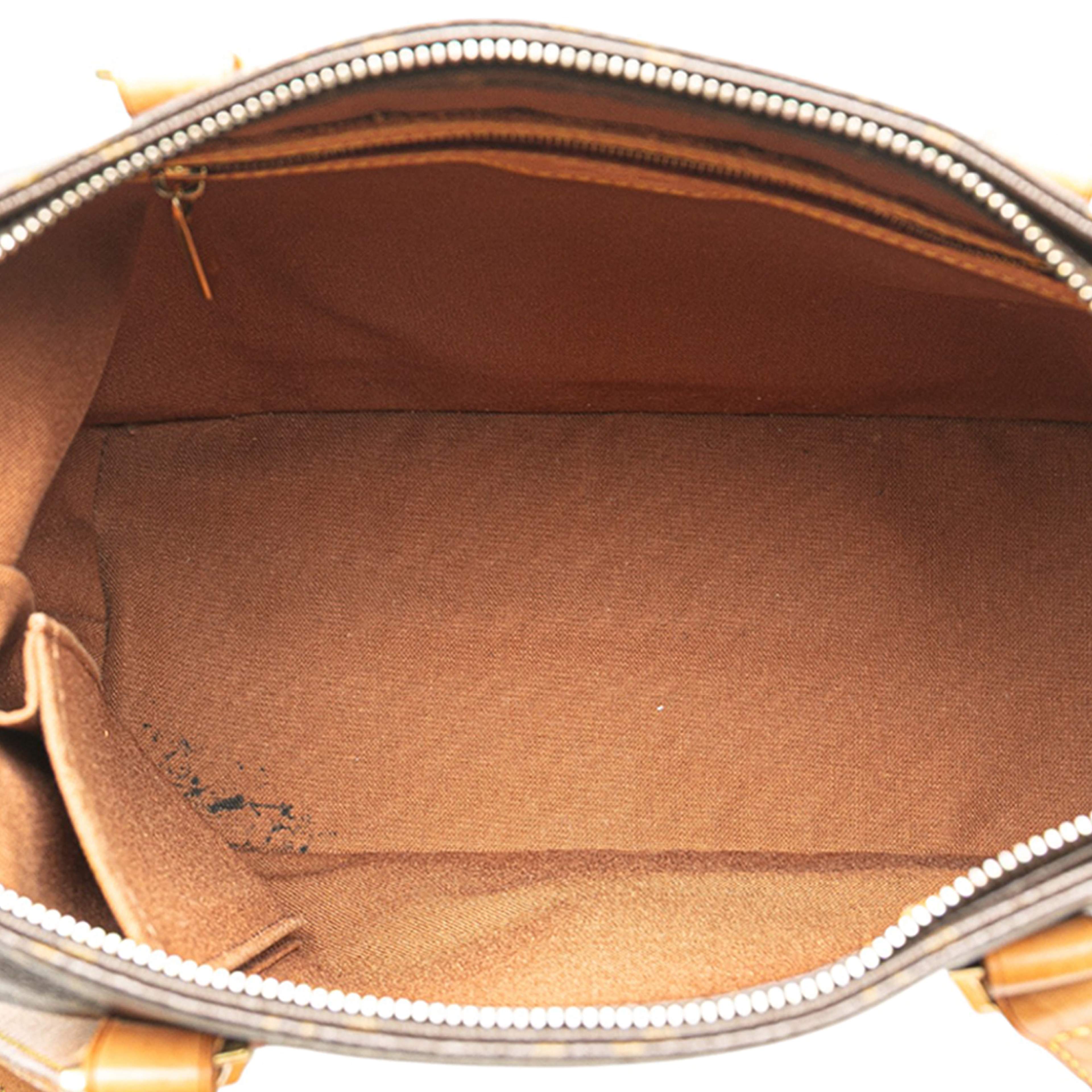 Louis Vuitton Monogram Cabas Piano, från Luxclusif, i färgen brown. Klicka för att öppna bilden i stort format