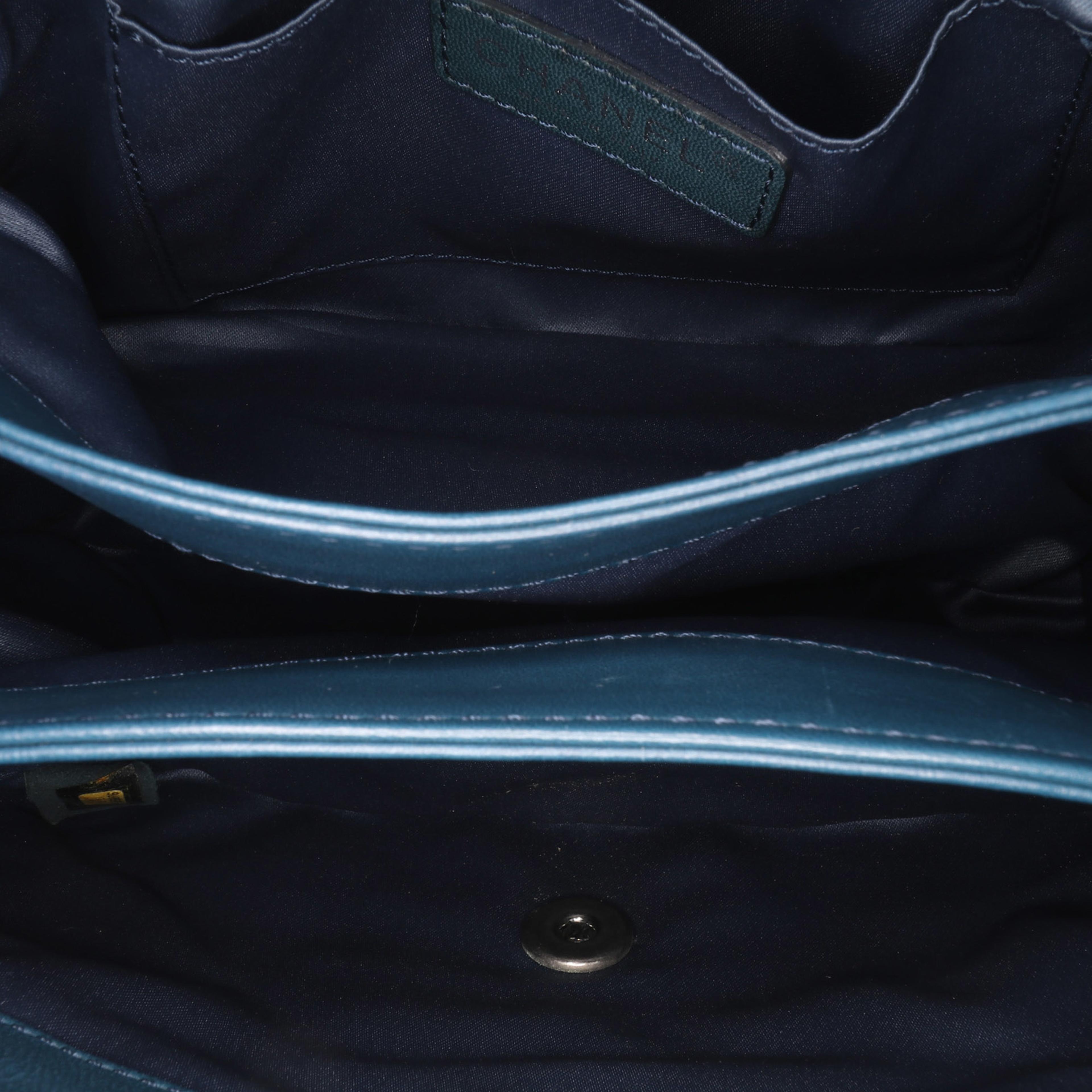 Chanel Quilted Lambskin Accordion Flap