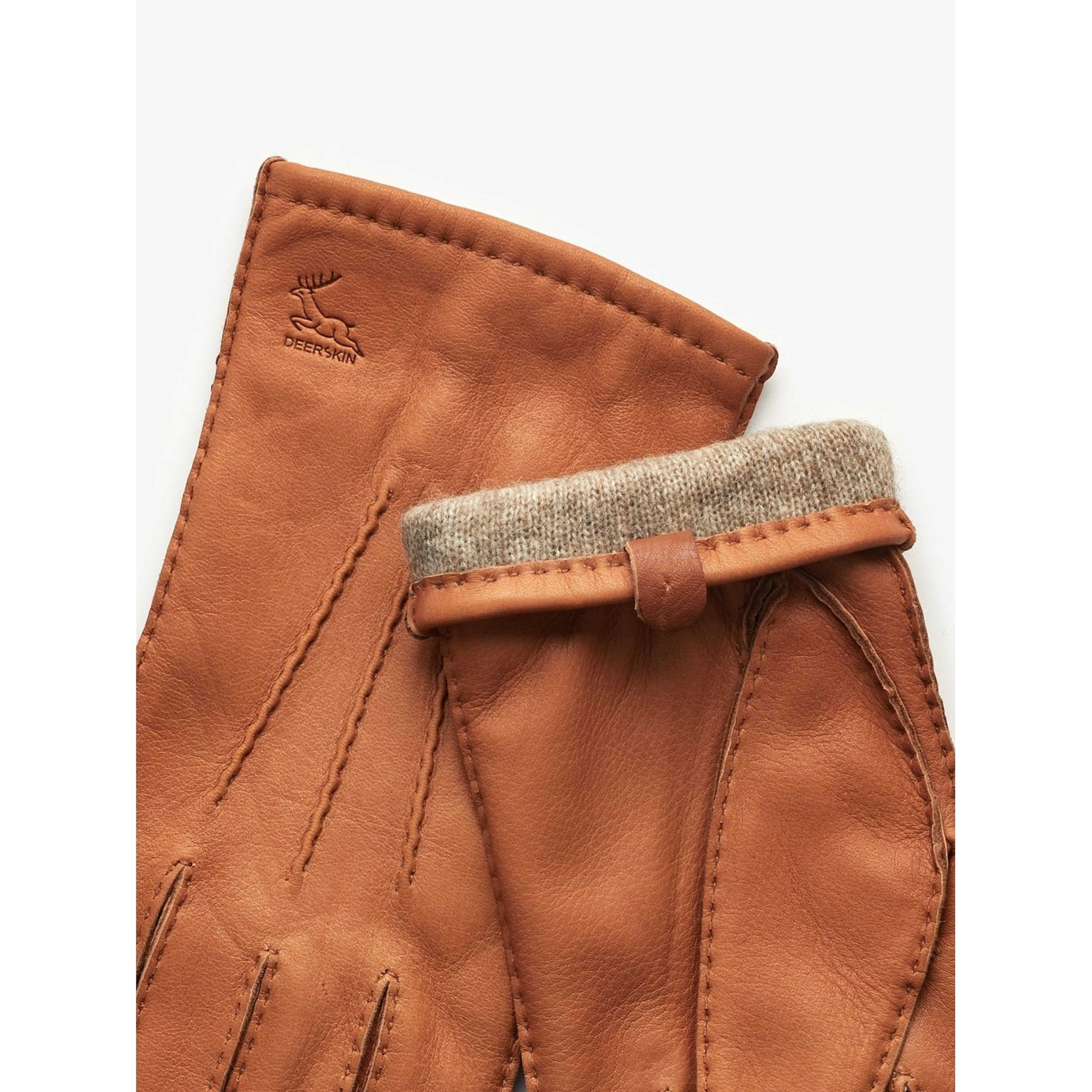 Leather Gloves Airolo, från John Henric, i färgen light brown. Klicka för att öppna bilden i stort format