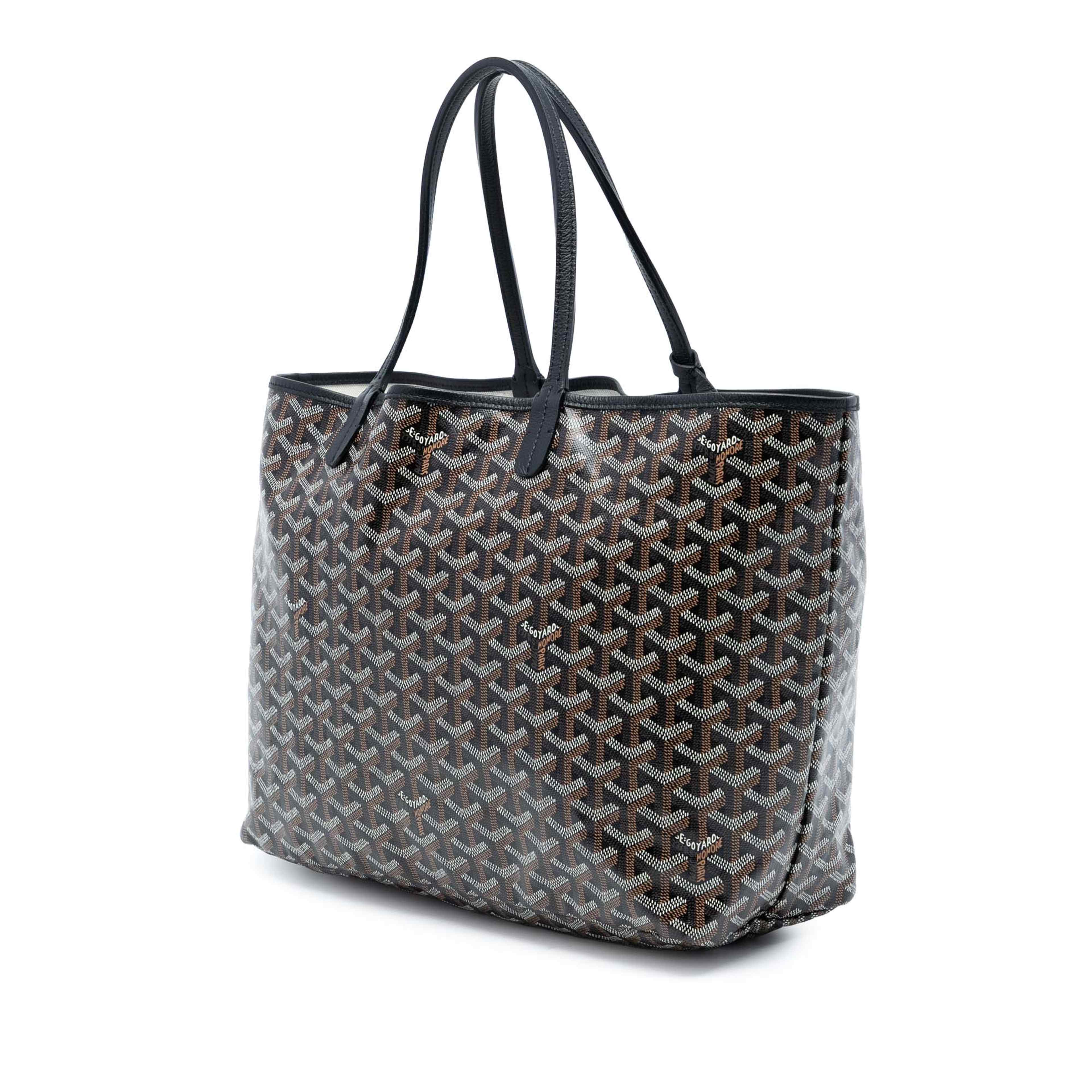 Goyard Goyardine Saint Louis Pm, från Luxclusif, i färgen black. Klicka för att öppna bilden i stort format