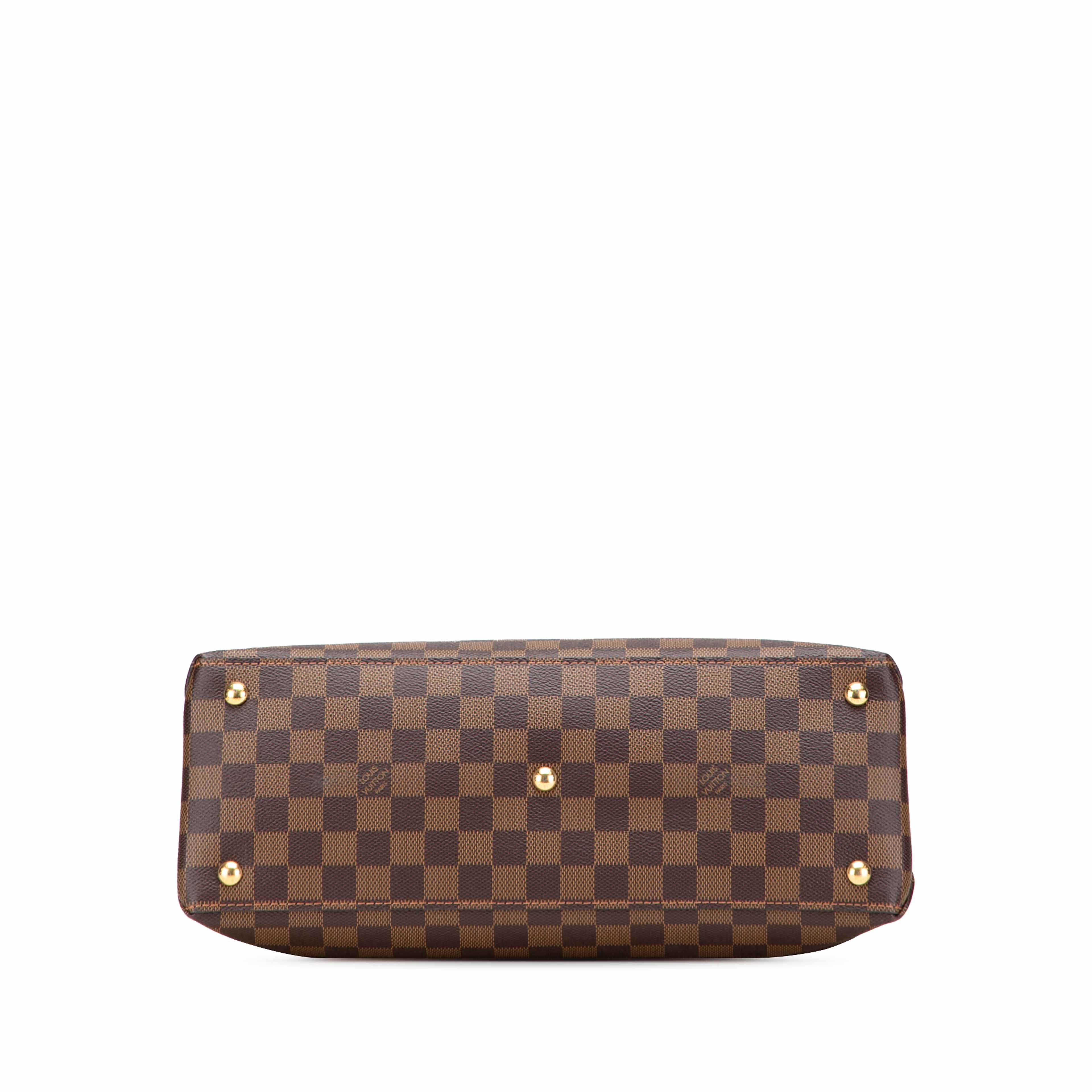 Louis Vuitton Damier Ebene Riverside, från Luxclusif, i färgen brun. Klicka för att öppna bilden i stort format