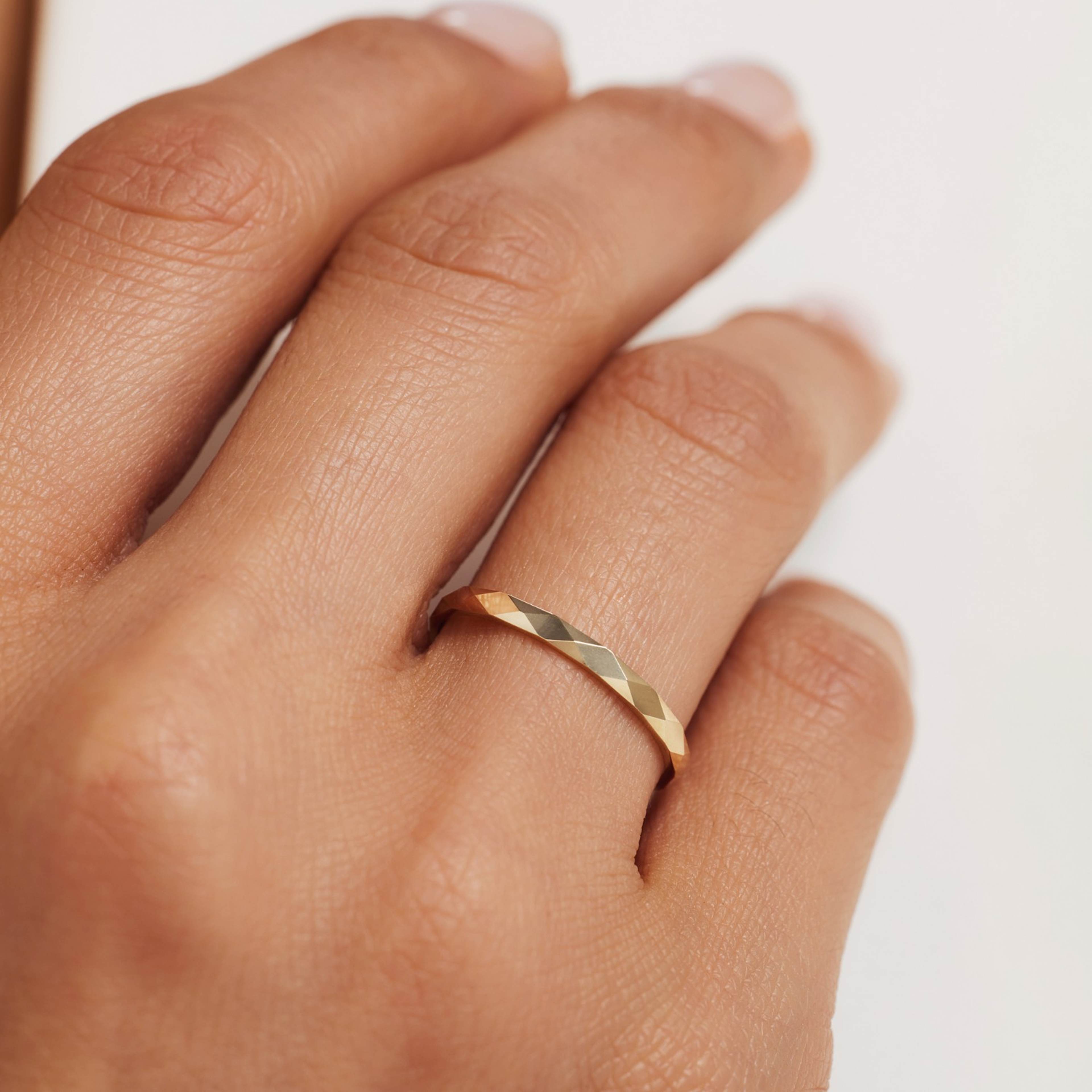 Rivoli 14 Karat Guld Ring