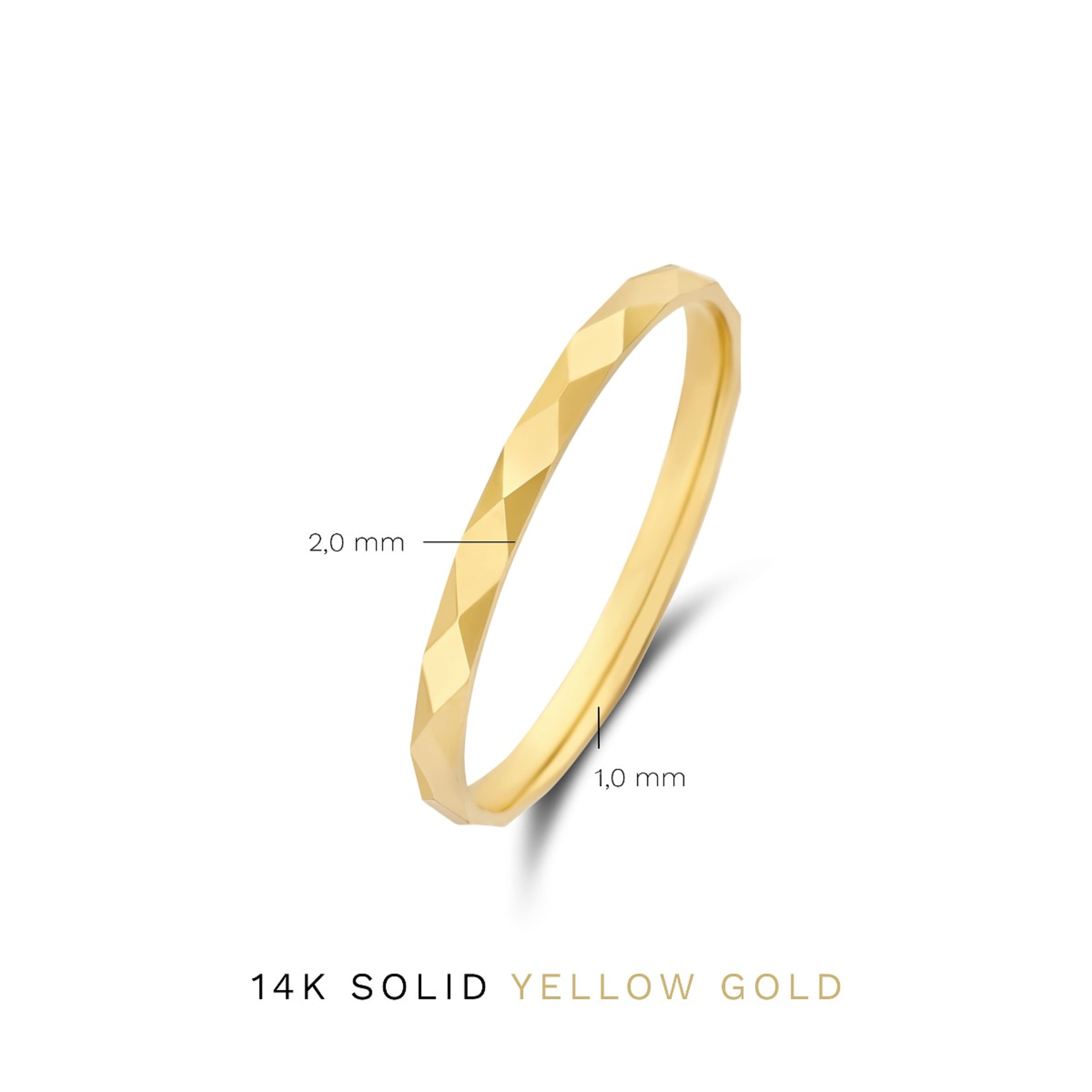 Rivoli 14 Karat Guld Ring
