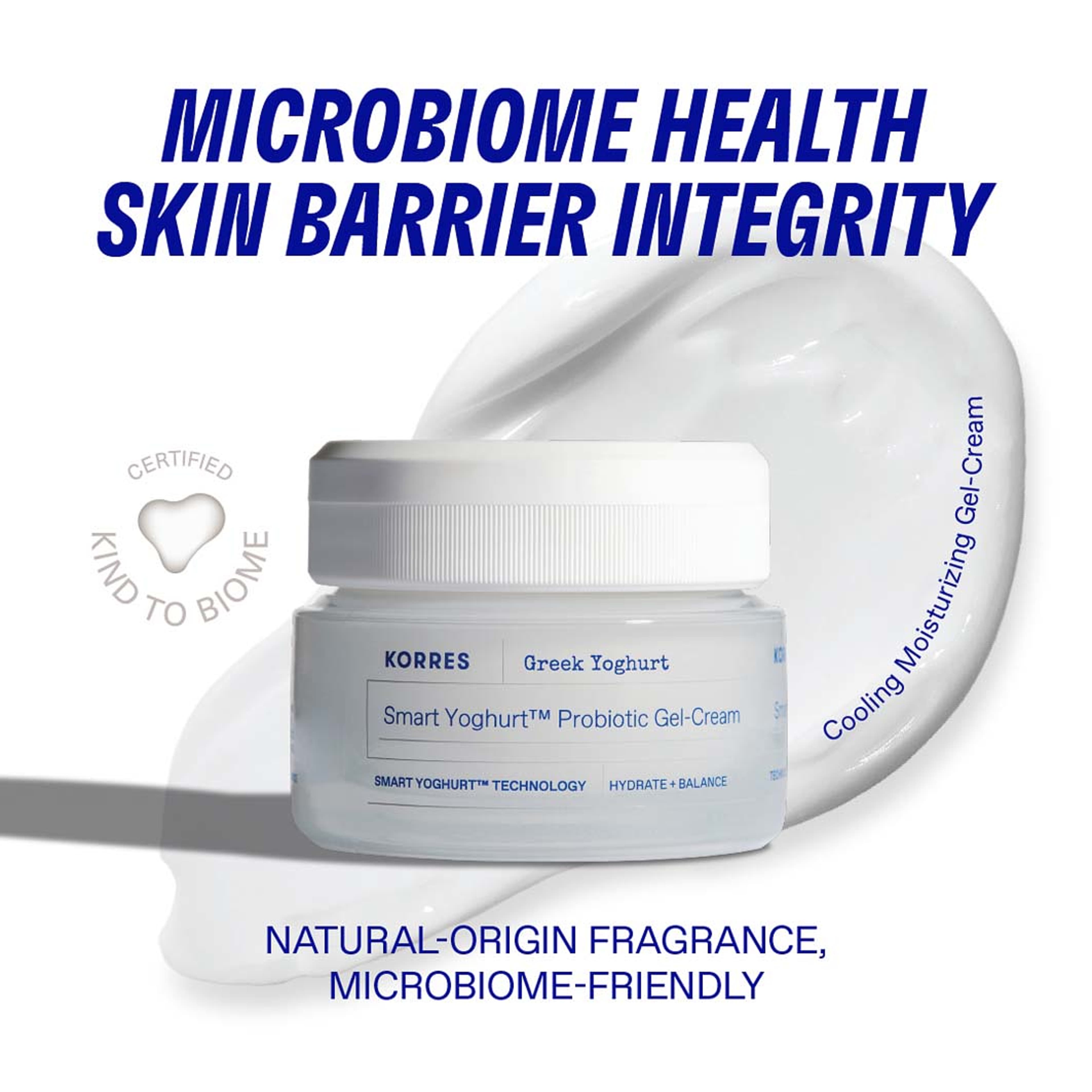 Smart Yoghurt™ Probiotic Gel-Cream, från Korres. Klicka för att öppna bilden i stort format