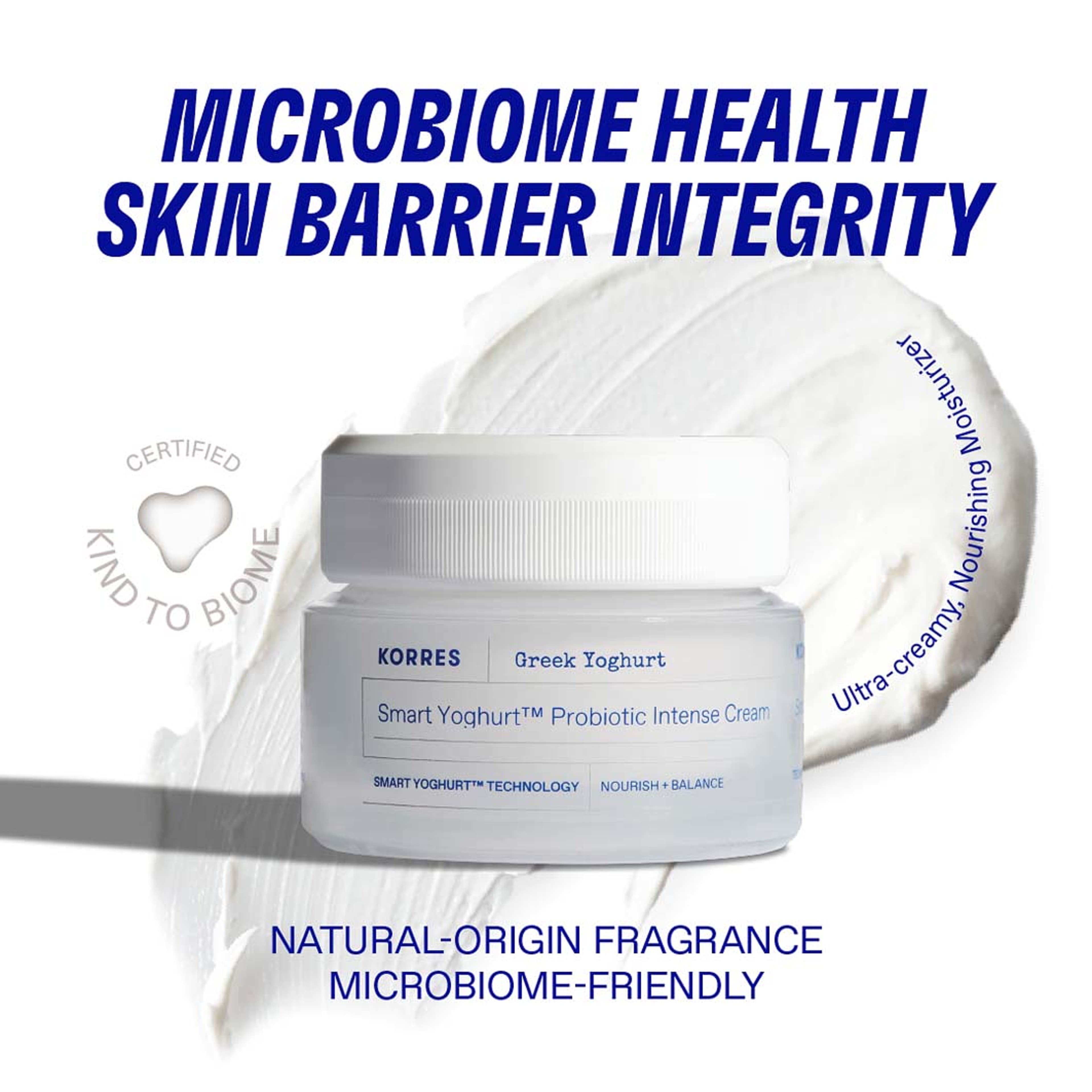 Smart Yoghurt™ Probiotic Intense Cream, från Korres. Klicka för att öppna bilden i stort format