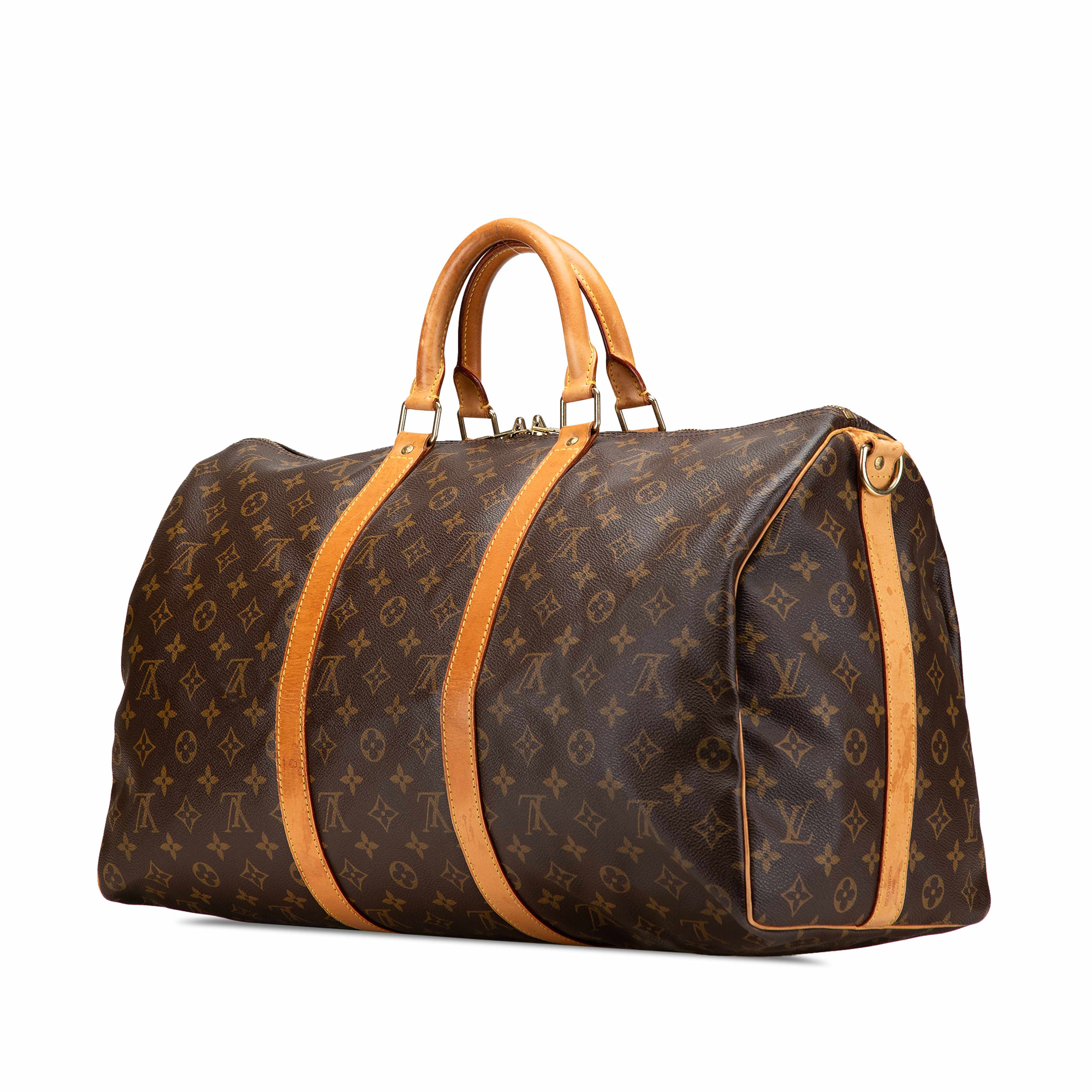 Louis Vuitton Monogram Keepall Bandouliere 50