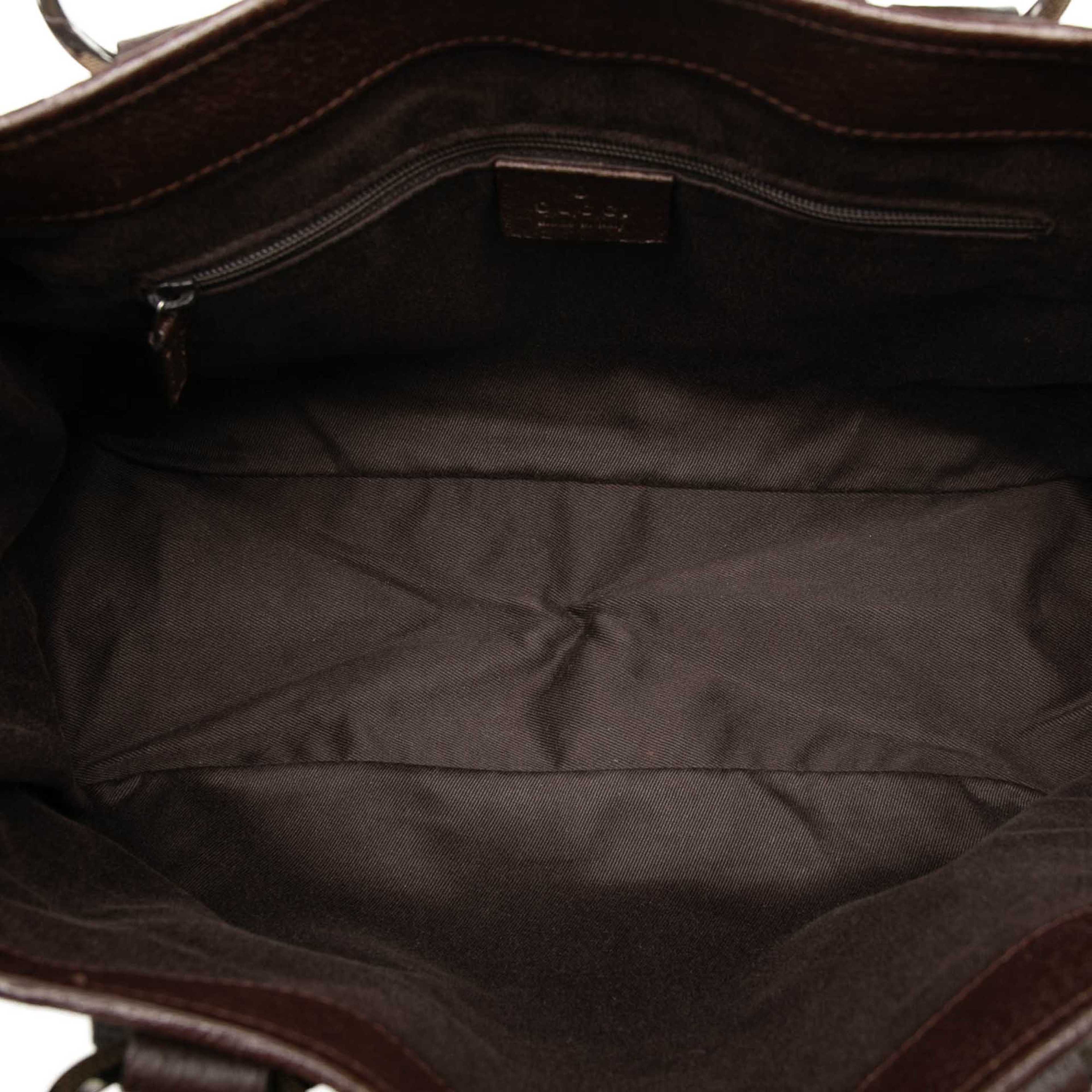 Gucci Gg Canvas Tote, från Luxclusif, i färgen beige. Klicka för att öppna bilden i stort format