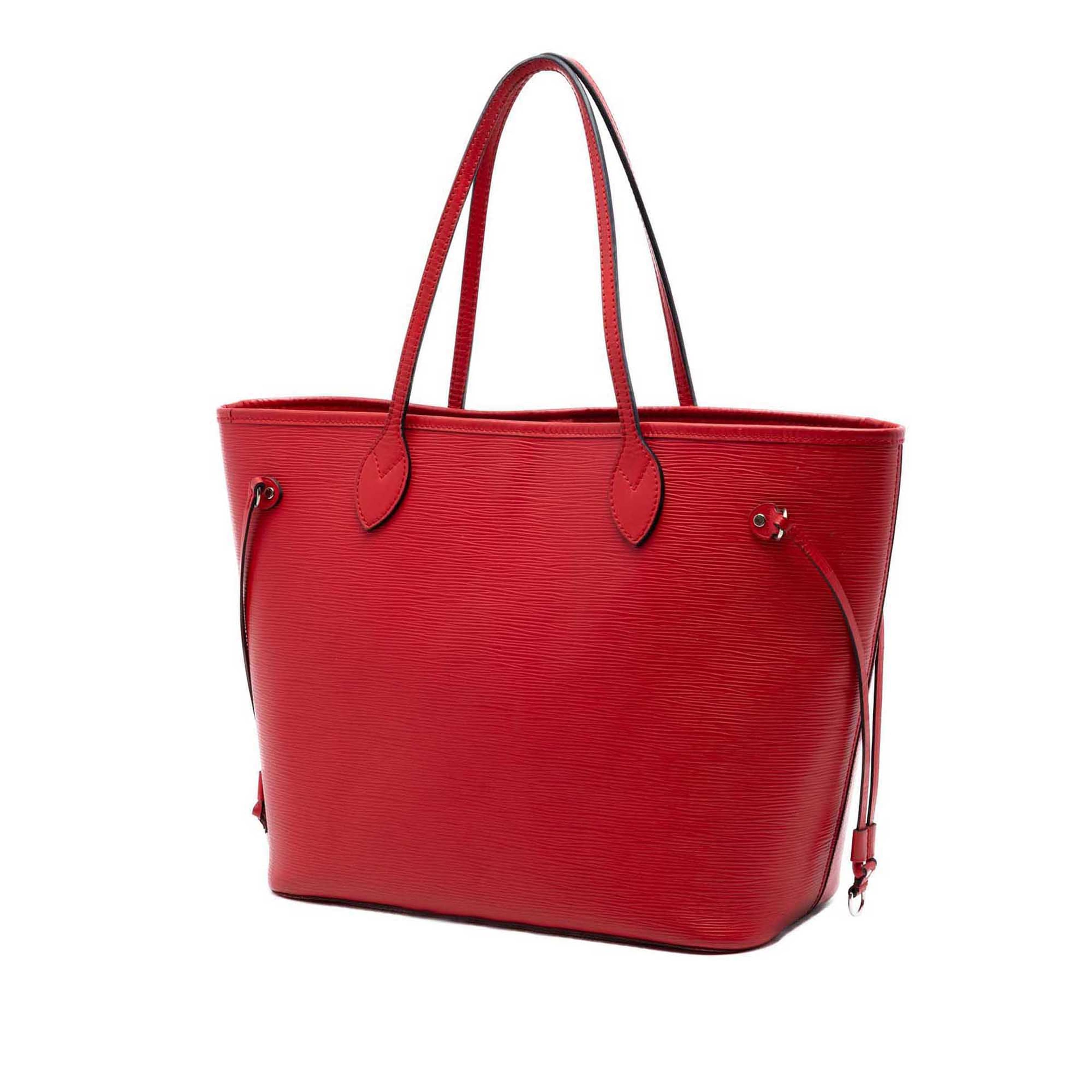 Louis Vuitton Epi Neverfull Mm, från Luxclusif, i färgen röd. Klicka för att öppna bilden i stort format