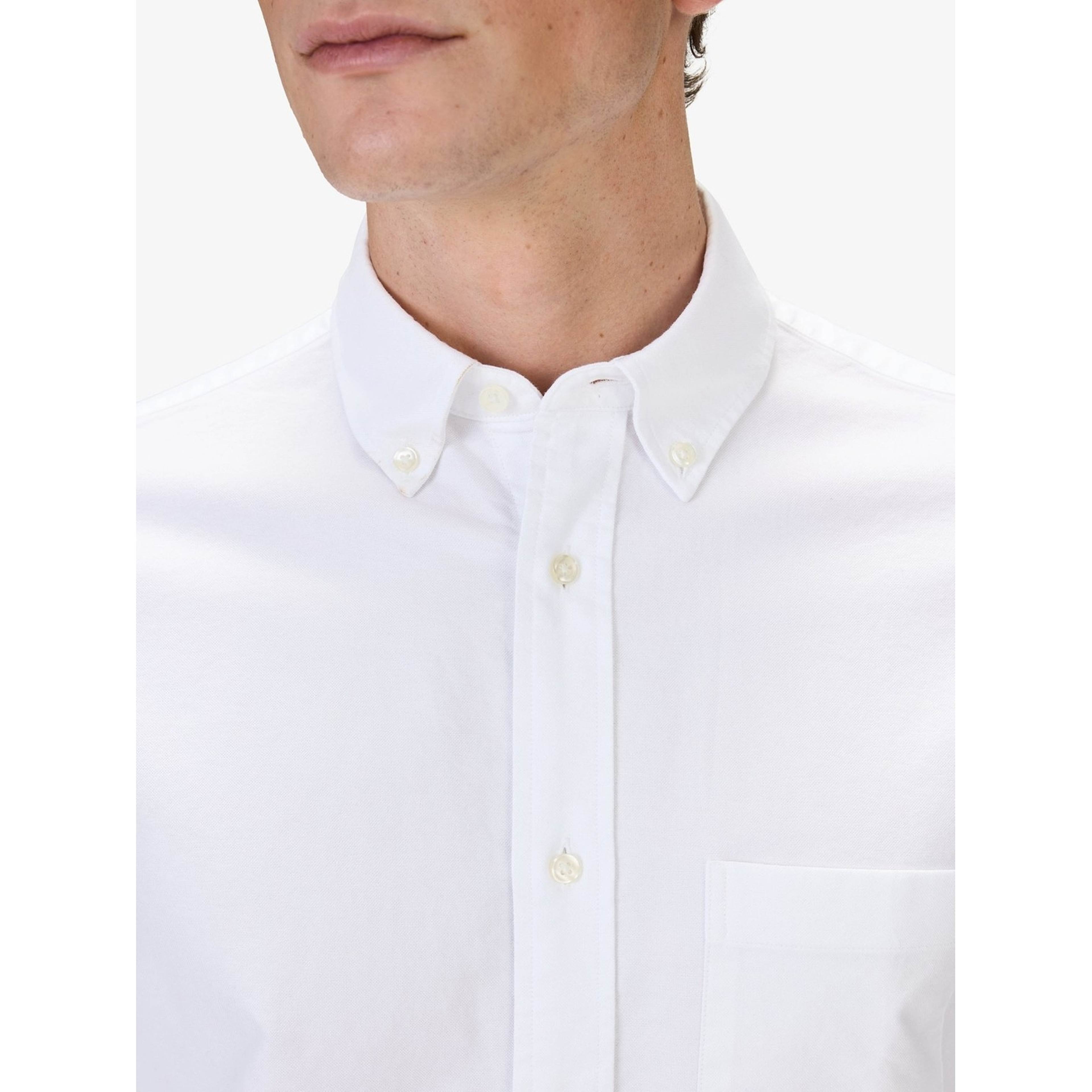 Cotton Solid Casual Oxford Shirt (joe)