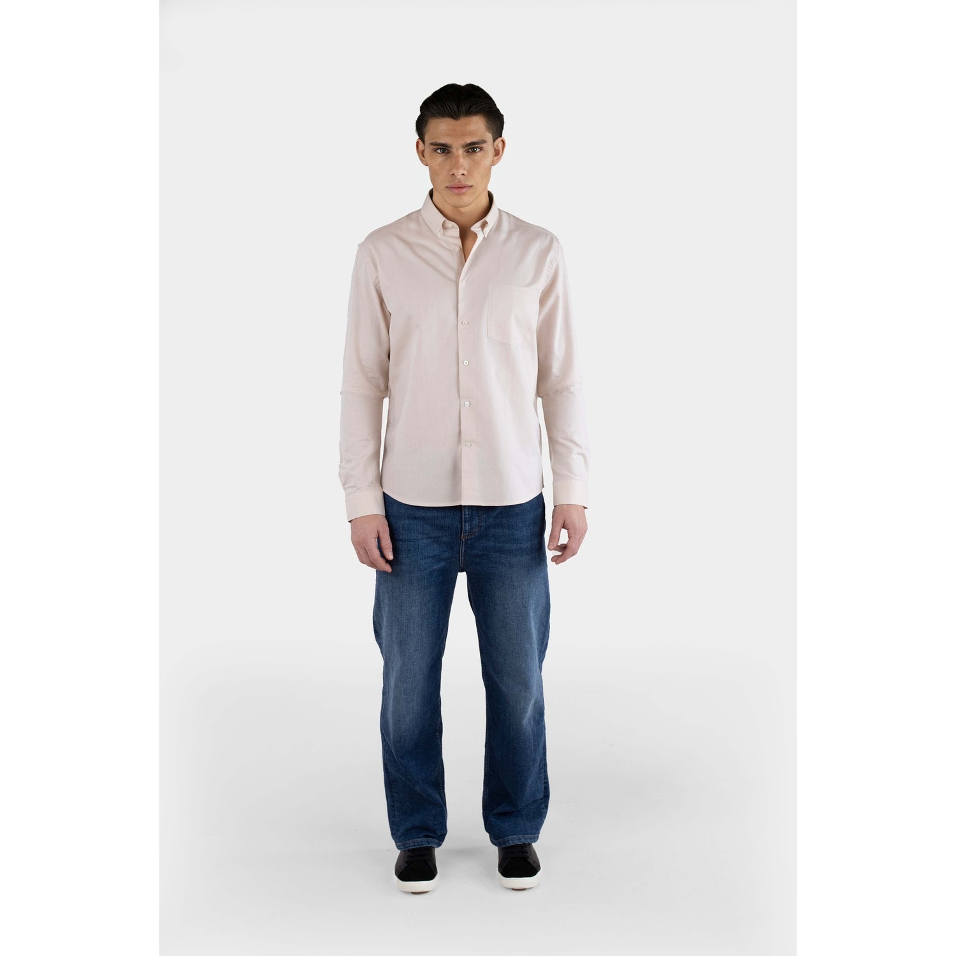 Mika Straight Fit Shirt - Beige