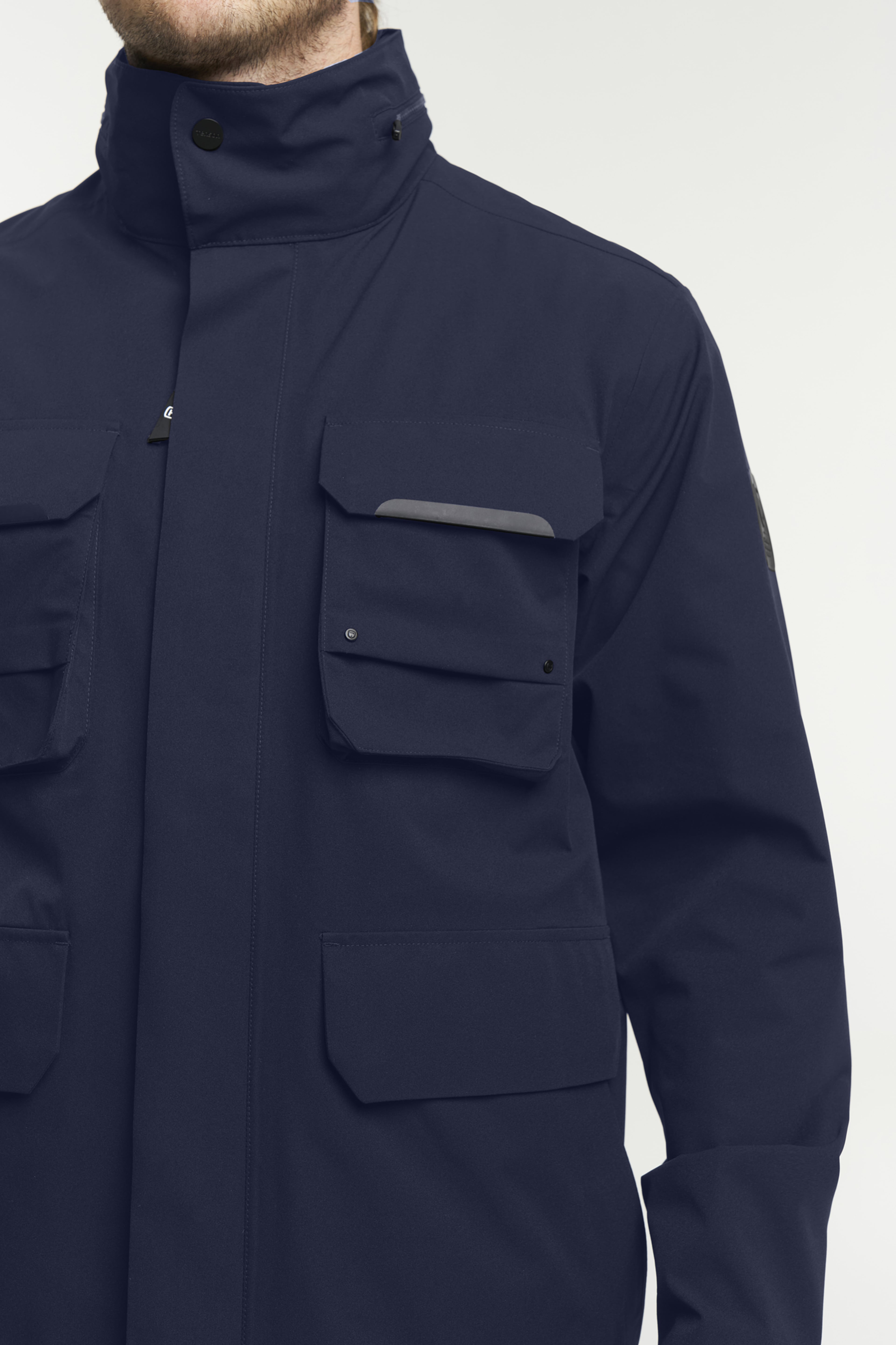 Reporter Jacket Men, från Tenson, i färgen mörk marinblå. Klicka för att öppna bilden i stort format