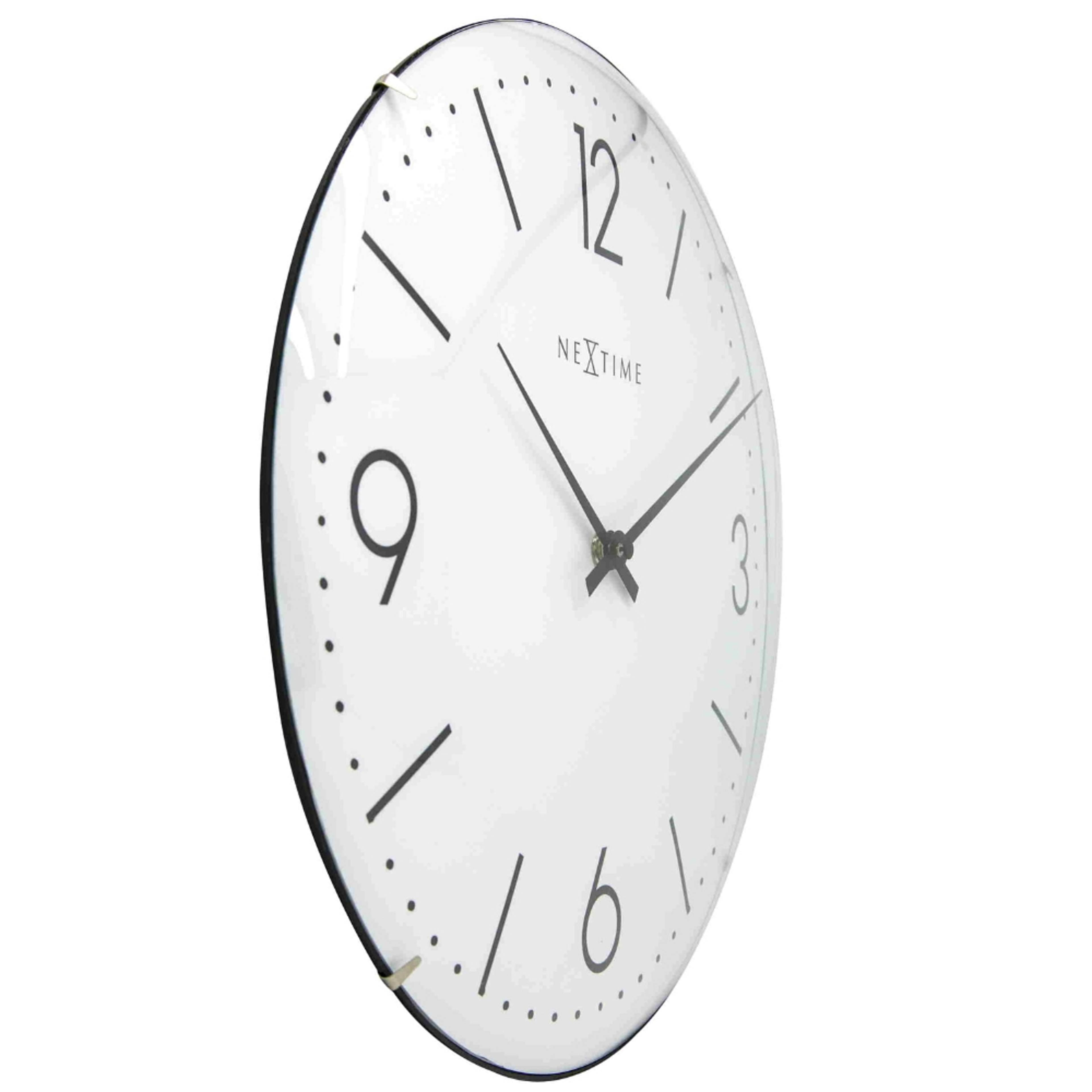 Basic Dome ø35 Väggklocka