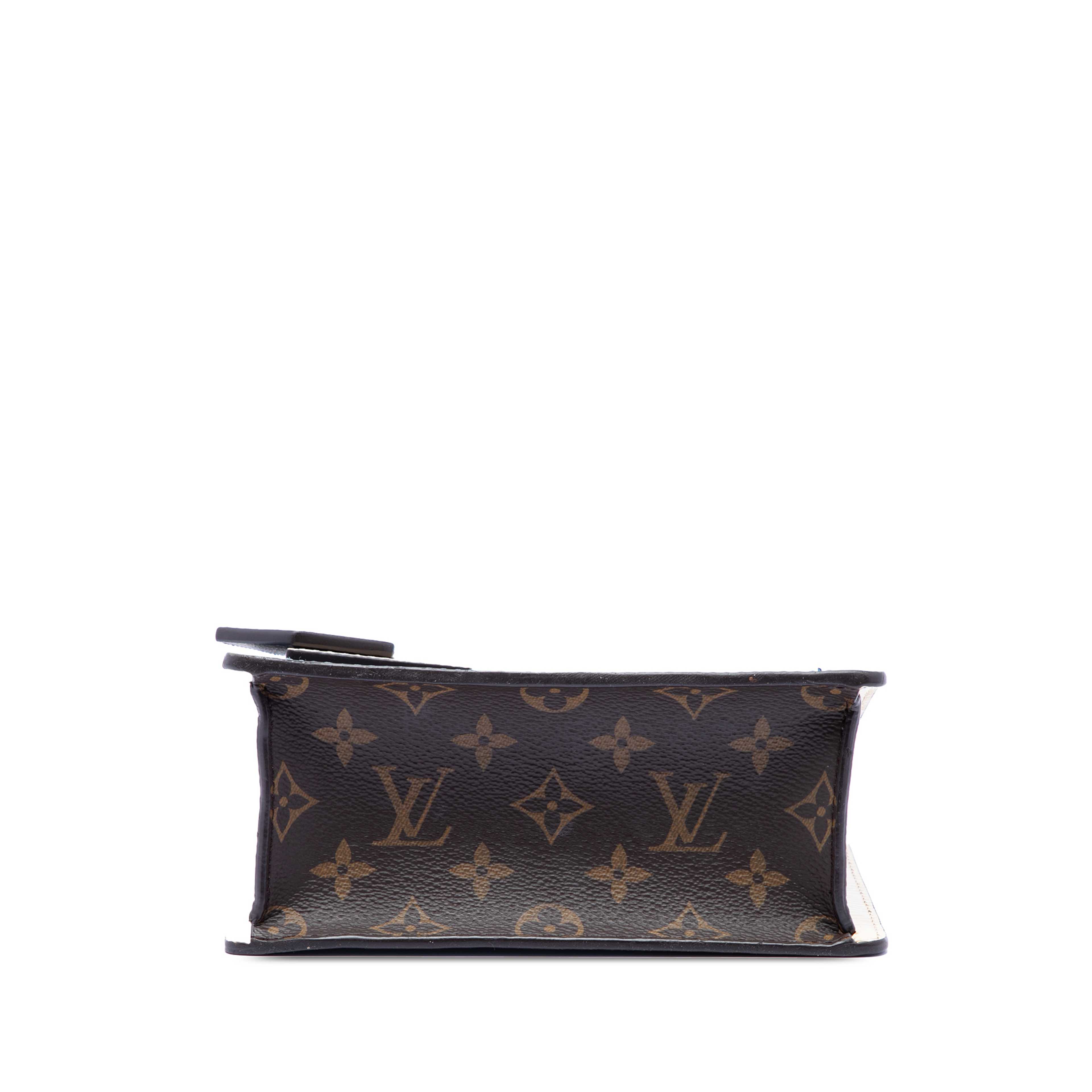 Louis Vuitton Monogram Vernis Spring Street, från Luxclusif, i färgen blå. Klicka för att öppna bilden i stort format
